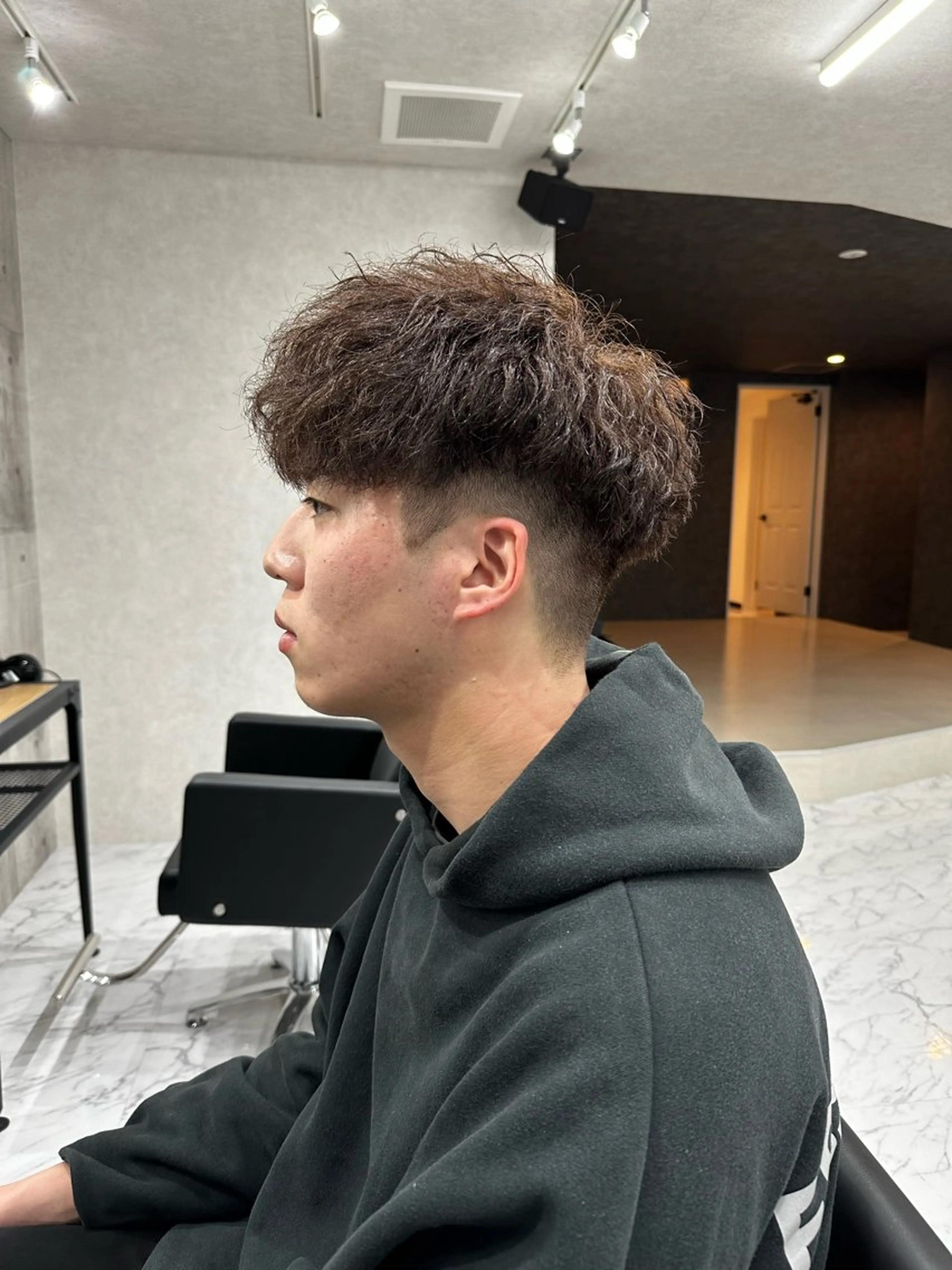 パーマ メンズ カット パーマ 🔥メンズ専門🔥 永長　涼のヘアスタイル