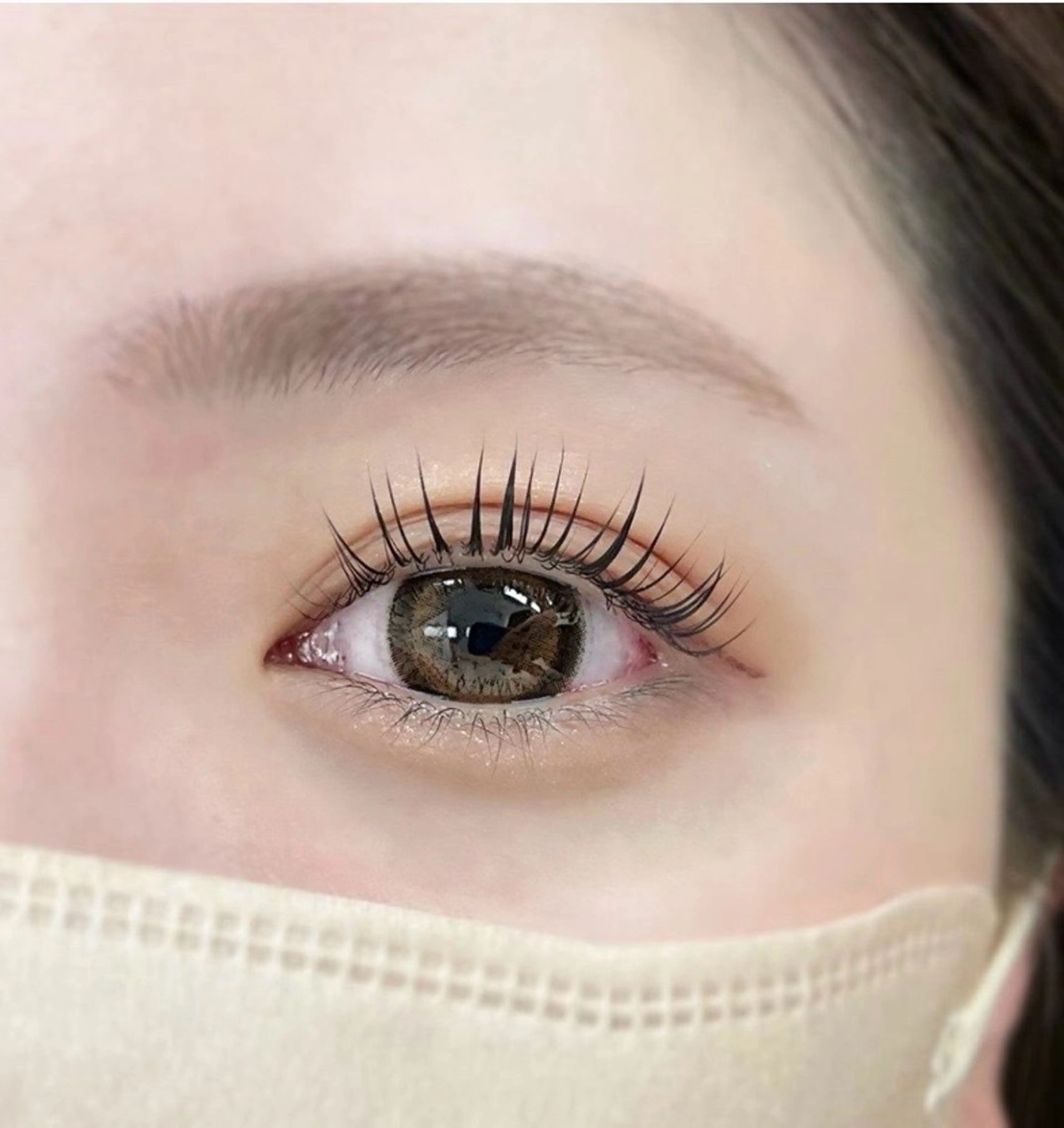 まつげパーマ+トリートメントの写真