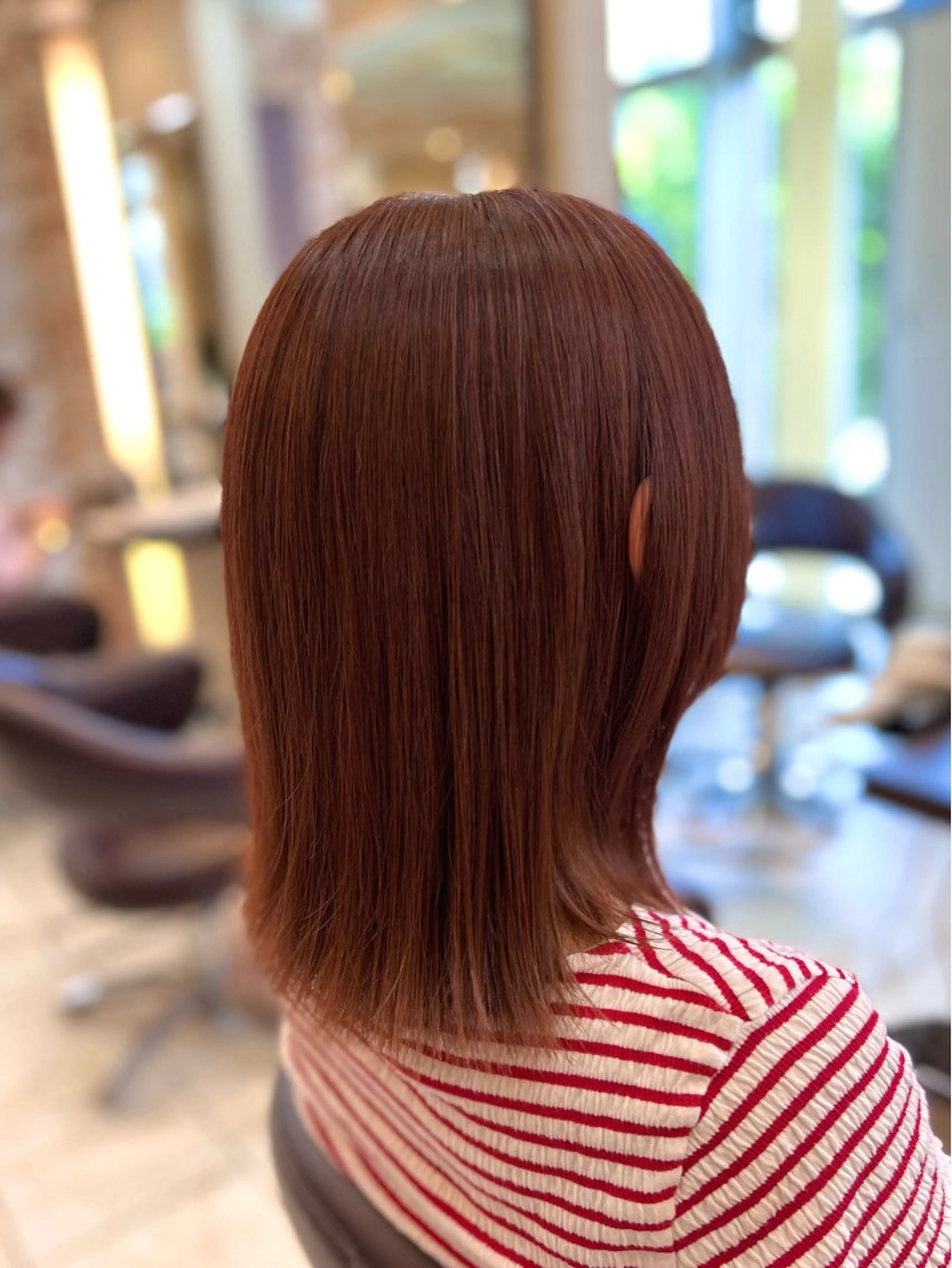ミディアム カラー カット ヘアカラー トリートメント 🫧艶カラー 🫧Rione.のヘアスタイル