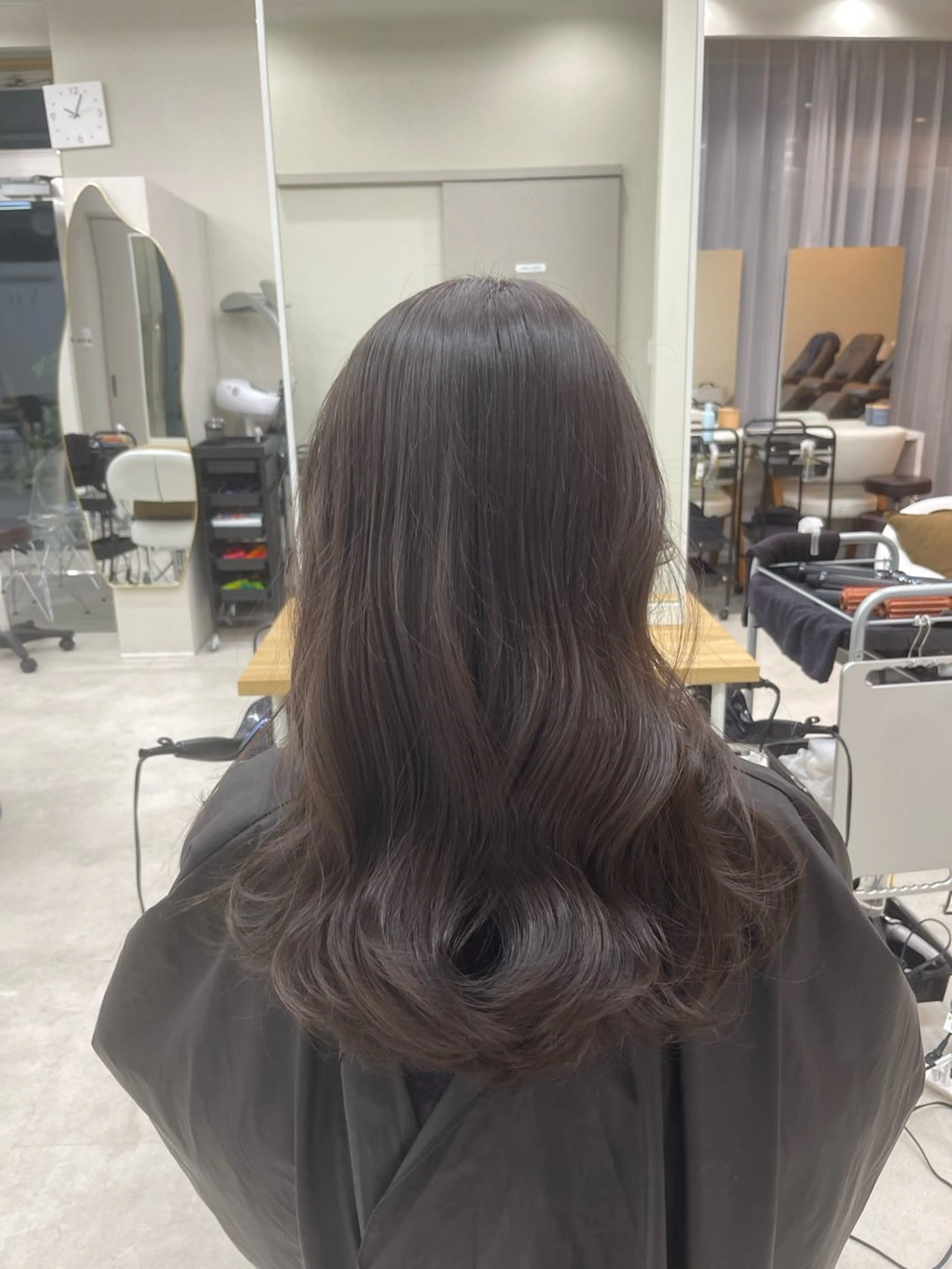 透明感カラー+Refaファインバブル🩷(ロング料金なし)の写真