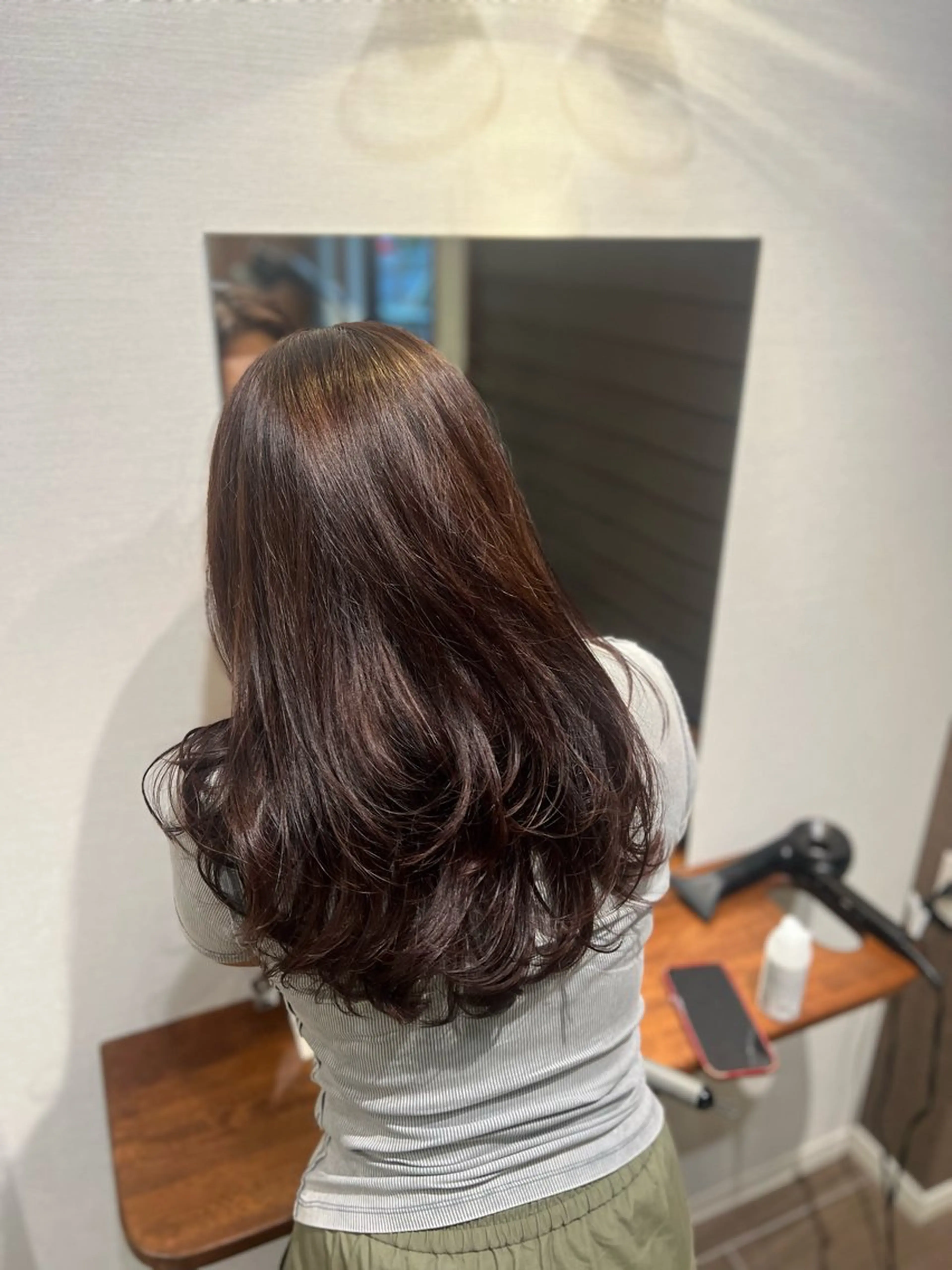 ロング レイヤーカット shampoo hair salon所属・shampoo ryukaのヘアスタイル