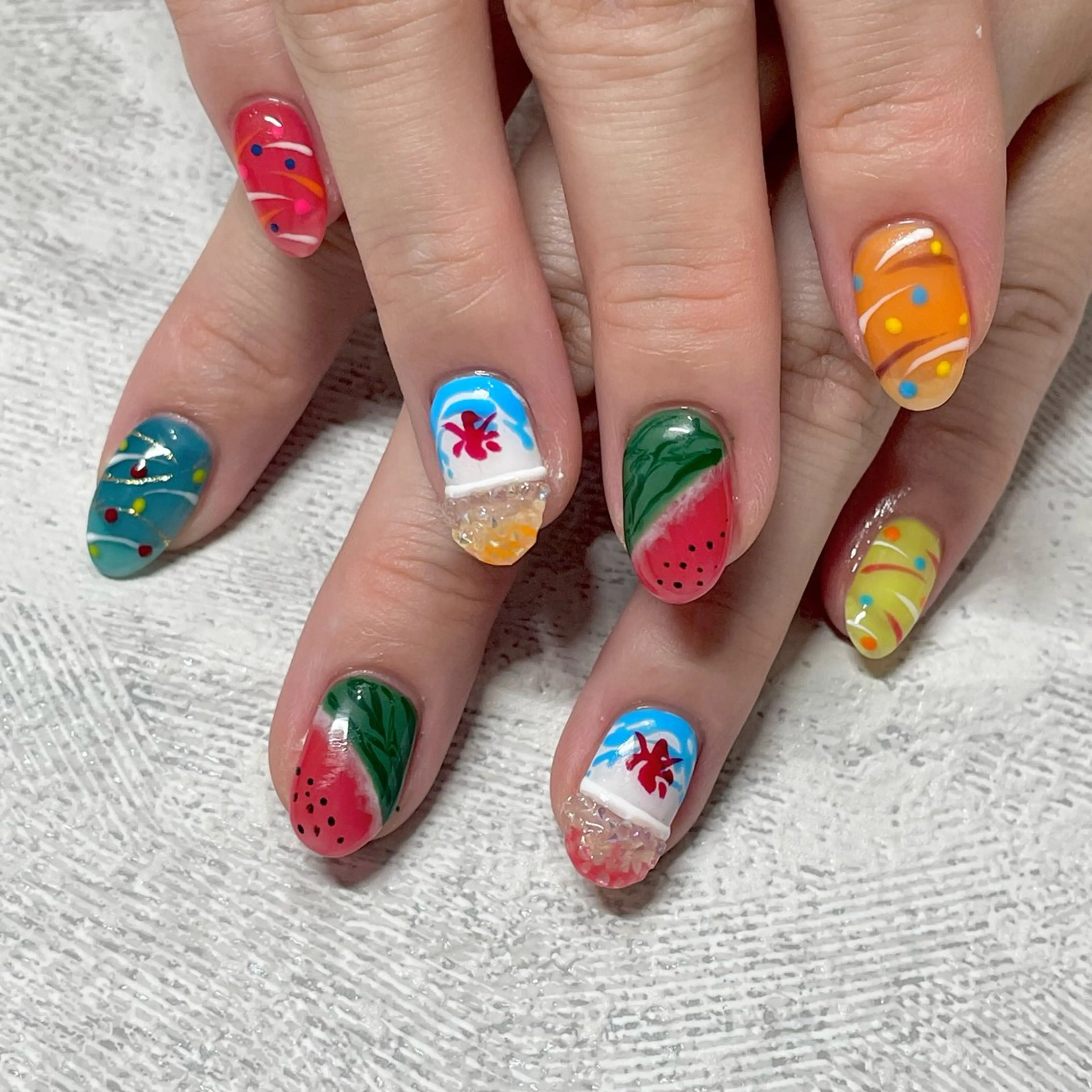 ネイル ハンドネイル nailsalon SuMILEのネイルデザイン