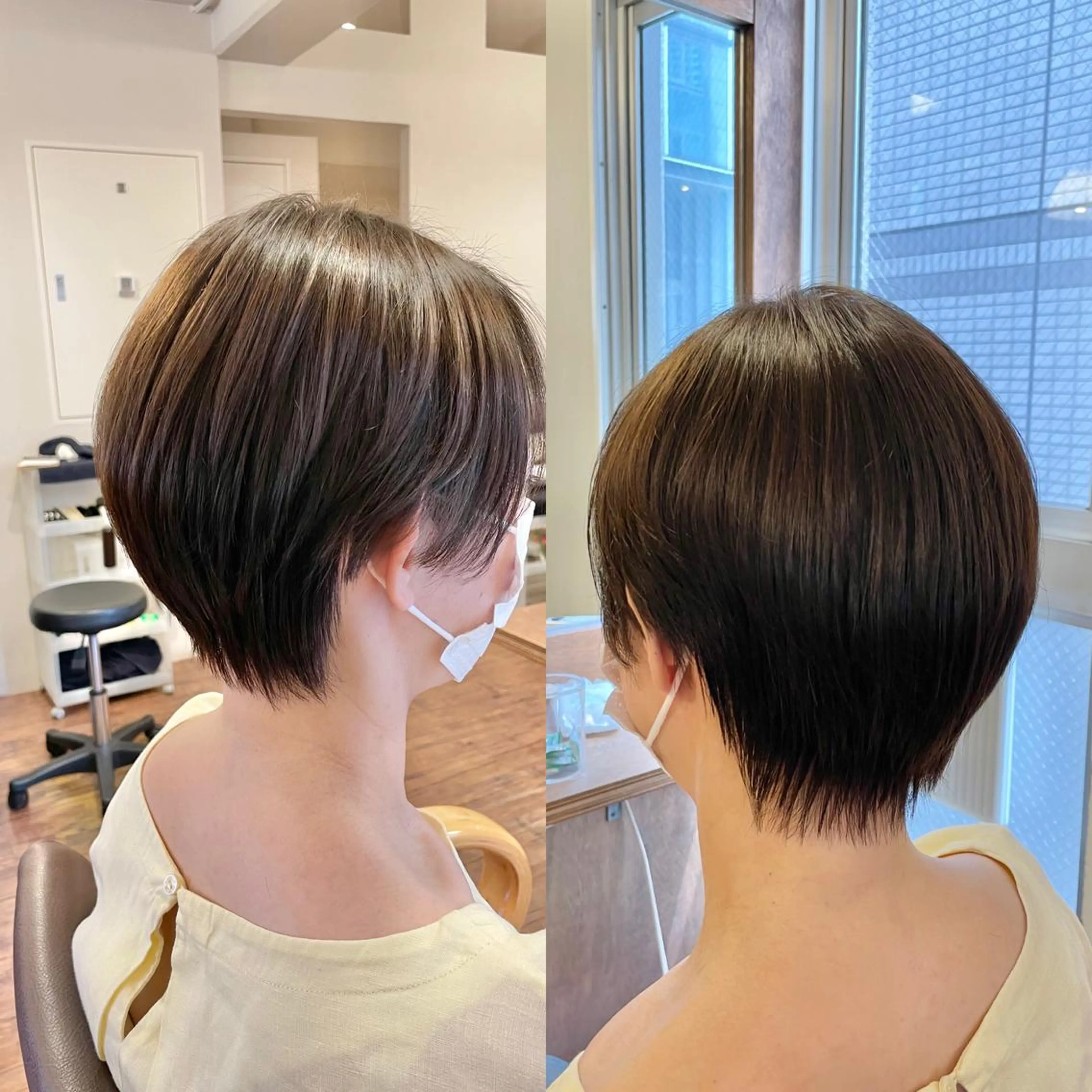 ショート ショートボブ ボブ ショートヘア ペスカ博多駅前店所属・加藤 泰輔のヘアスタイル