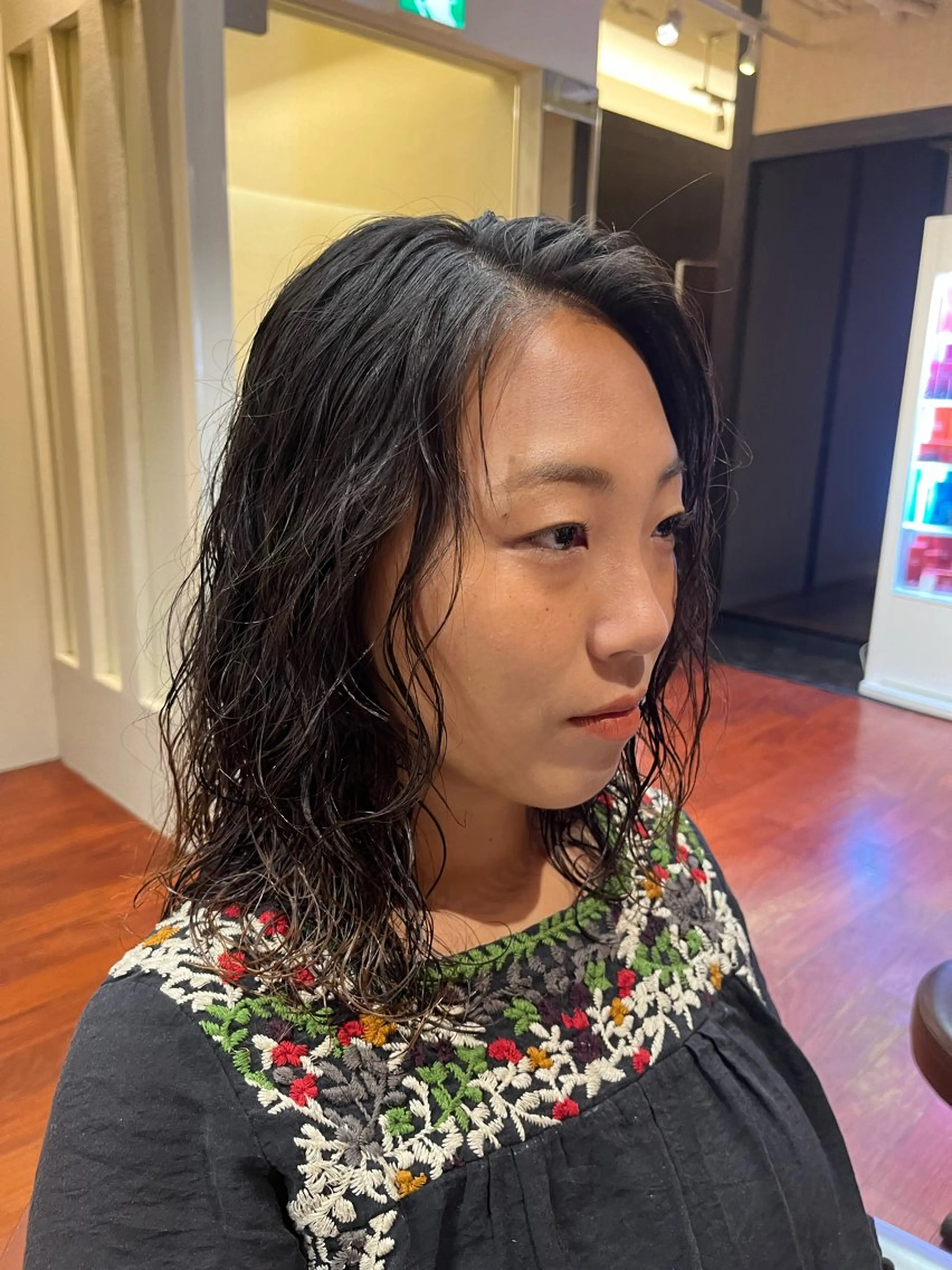 ミディアム パーマ ミディアムパーマ カット パーマ mulum所属・ボブパーマ/ ウルフパーマ原科🪴のヘアスタイル