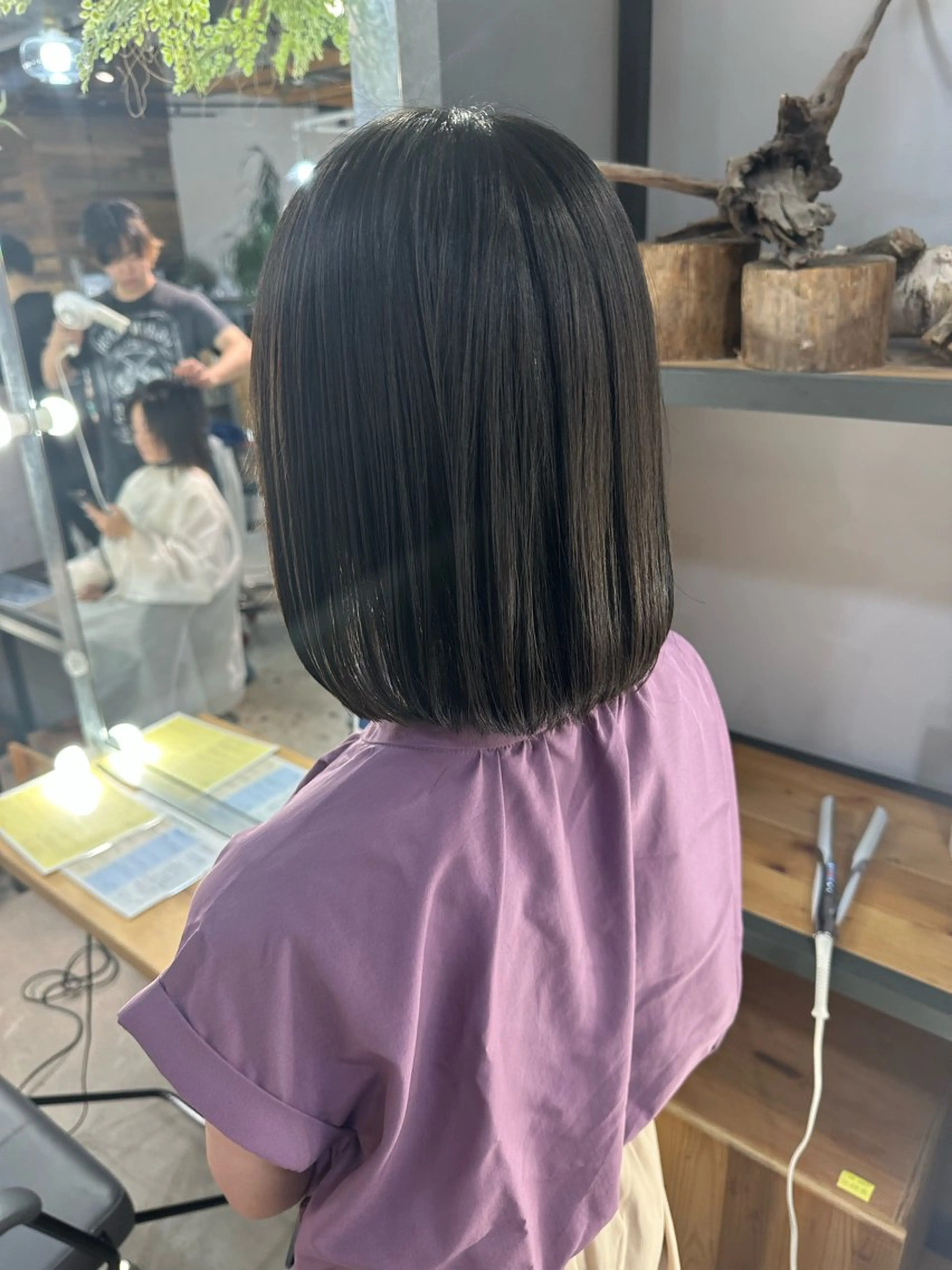 ミディアム ボブ 溜 一太のヘアスタイル