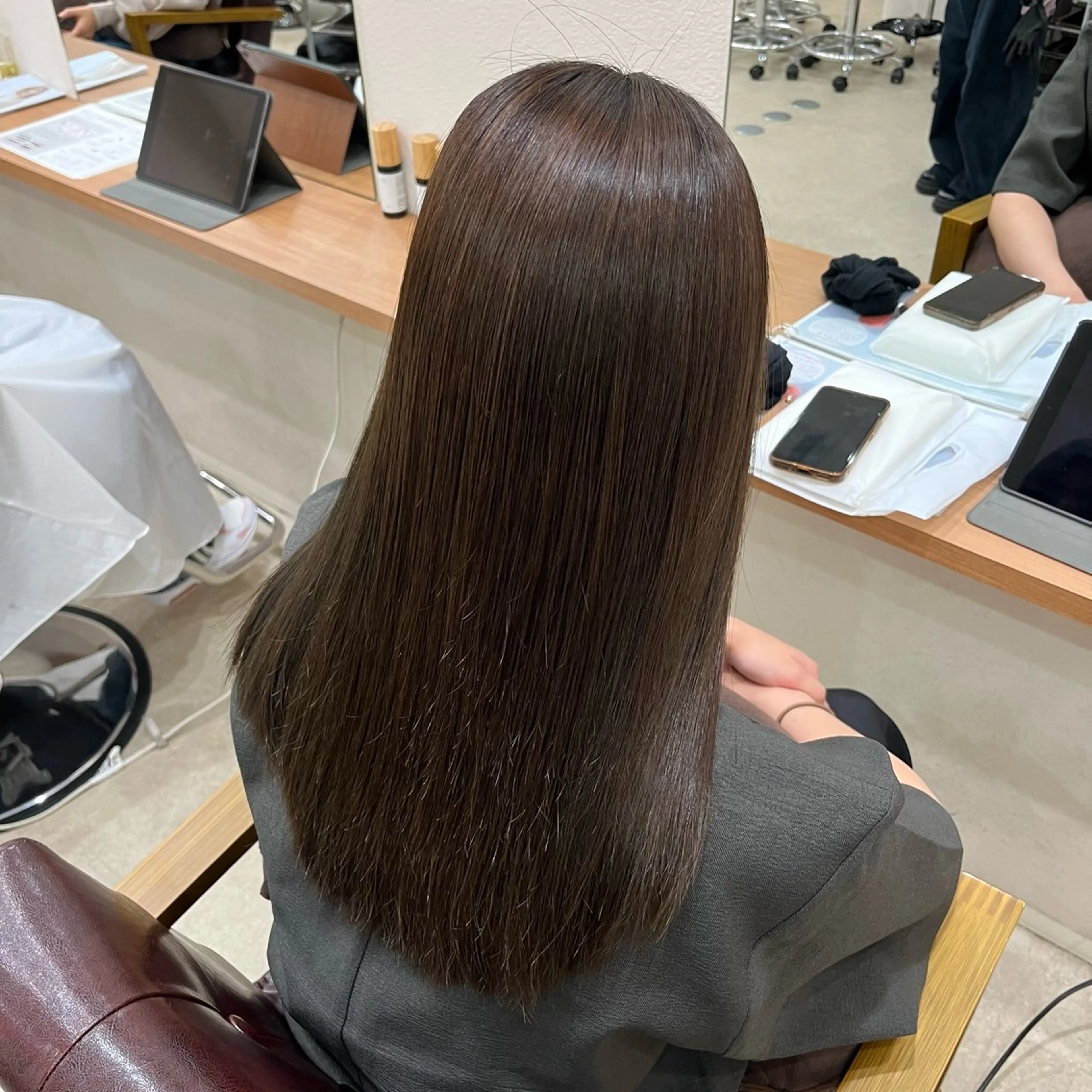 ロング カラー ヘアカラー 永井 夢彩のヘアスタイル