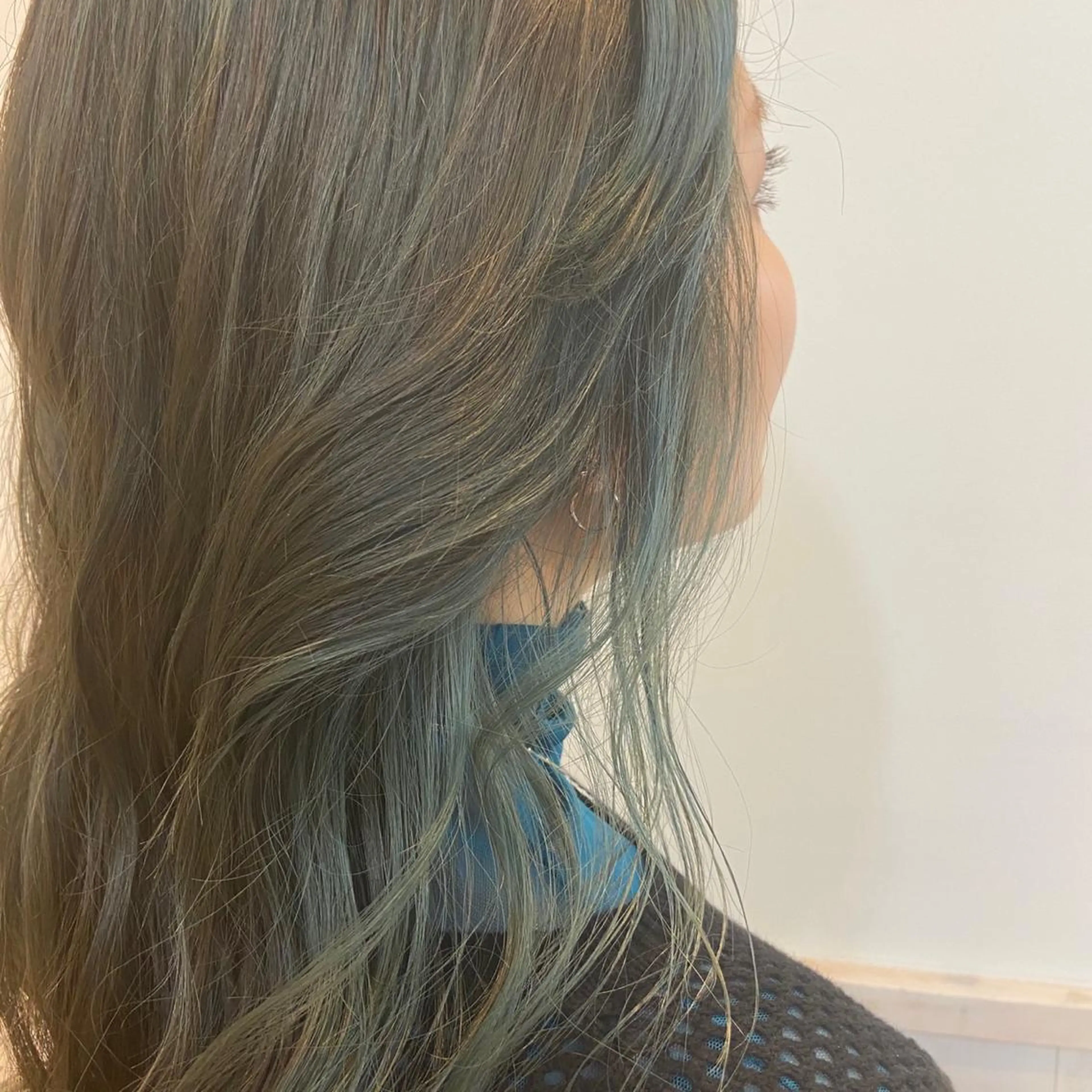 セミロング カラー ヘアアレンジ 🦄アイリスト💐 小澤　愛蘭のマツエク・マツパデザイン