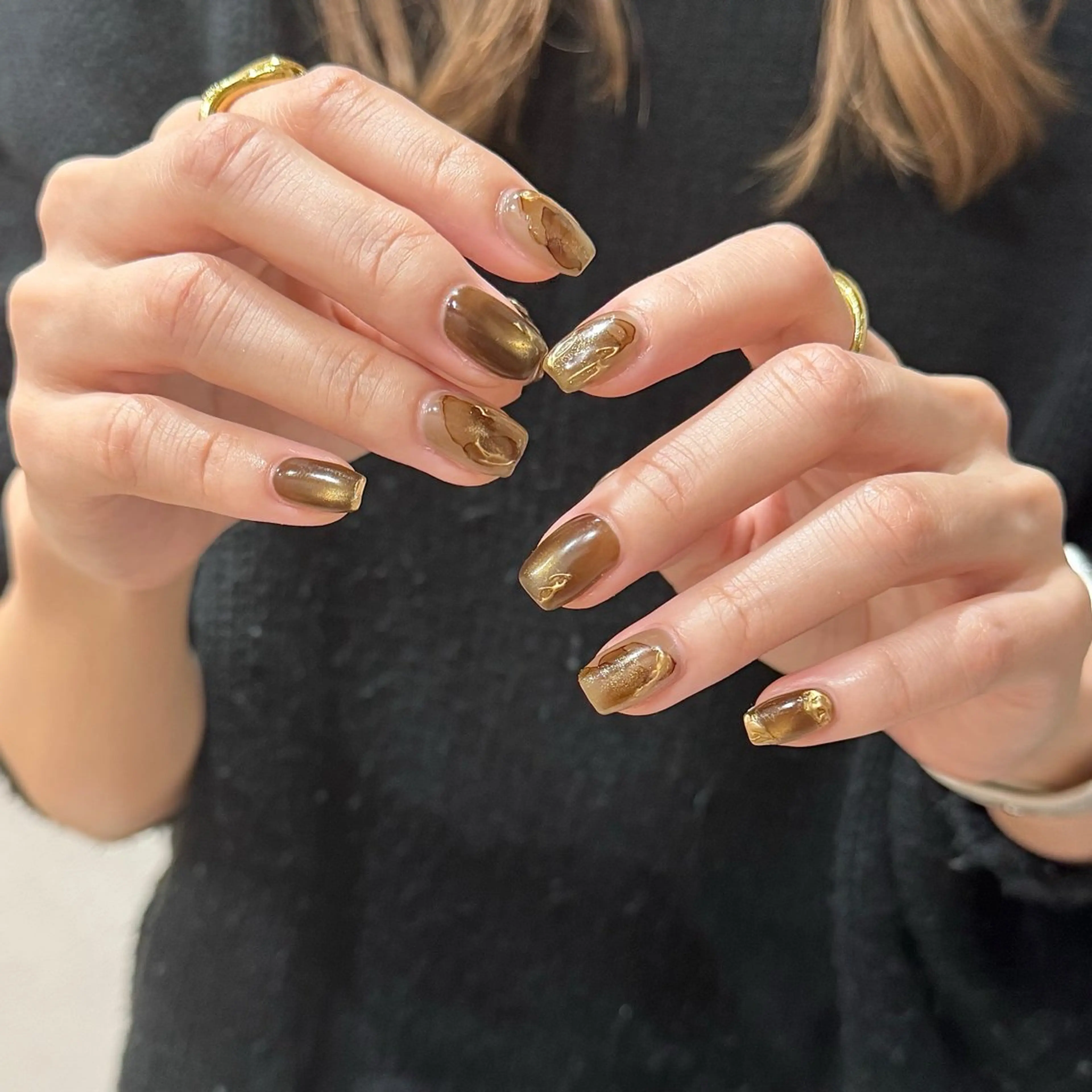 ネイル ハンドネイル NINE_ AKARIのネイルデザイン