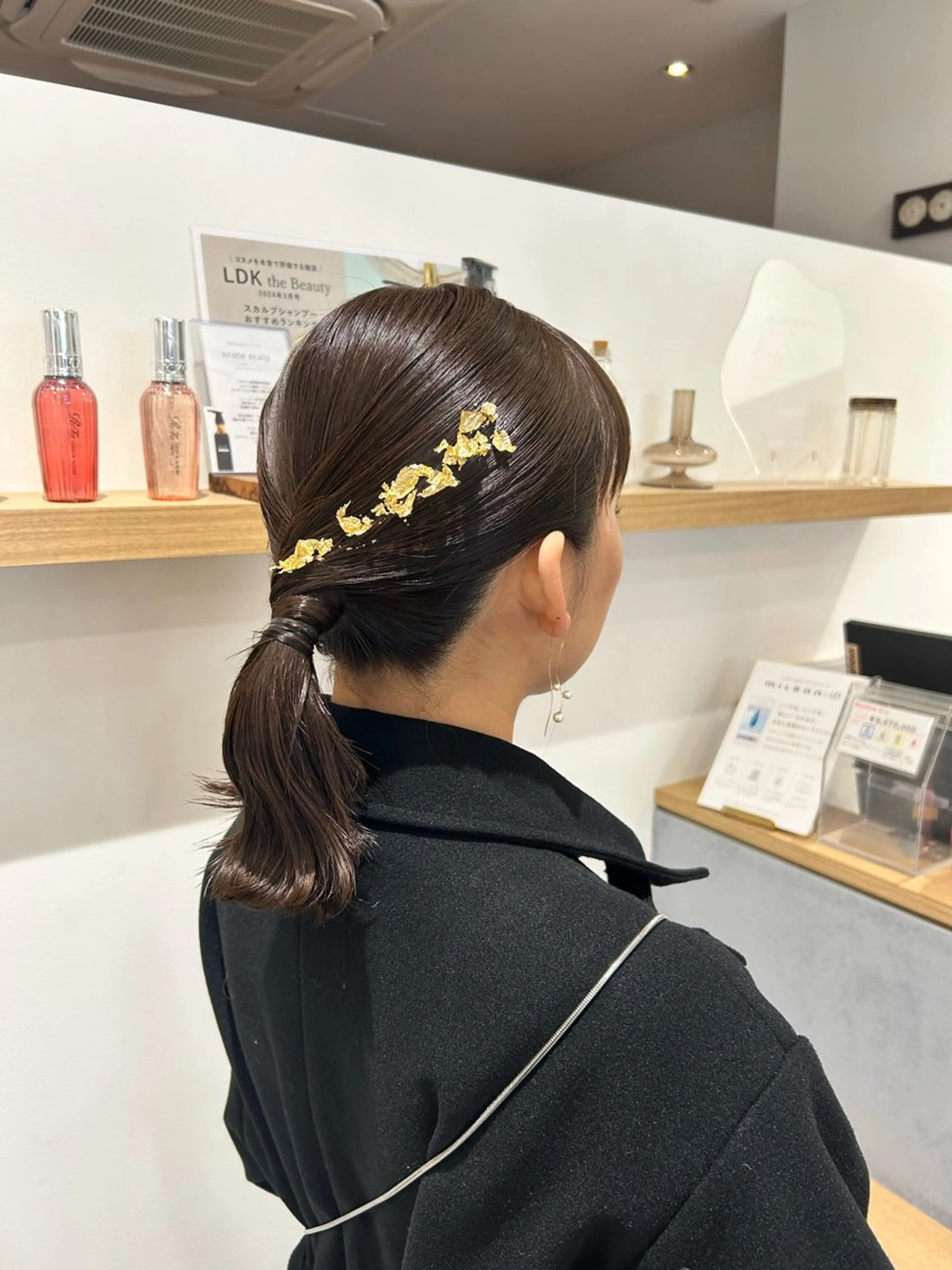 ヘアアレンジ ヘアセット センターパート/ メンズ特化/日向🔥のヘアスタイル