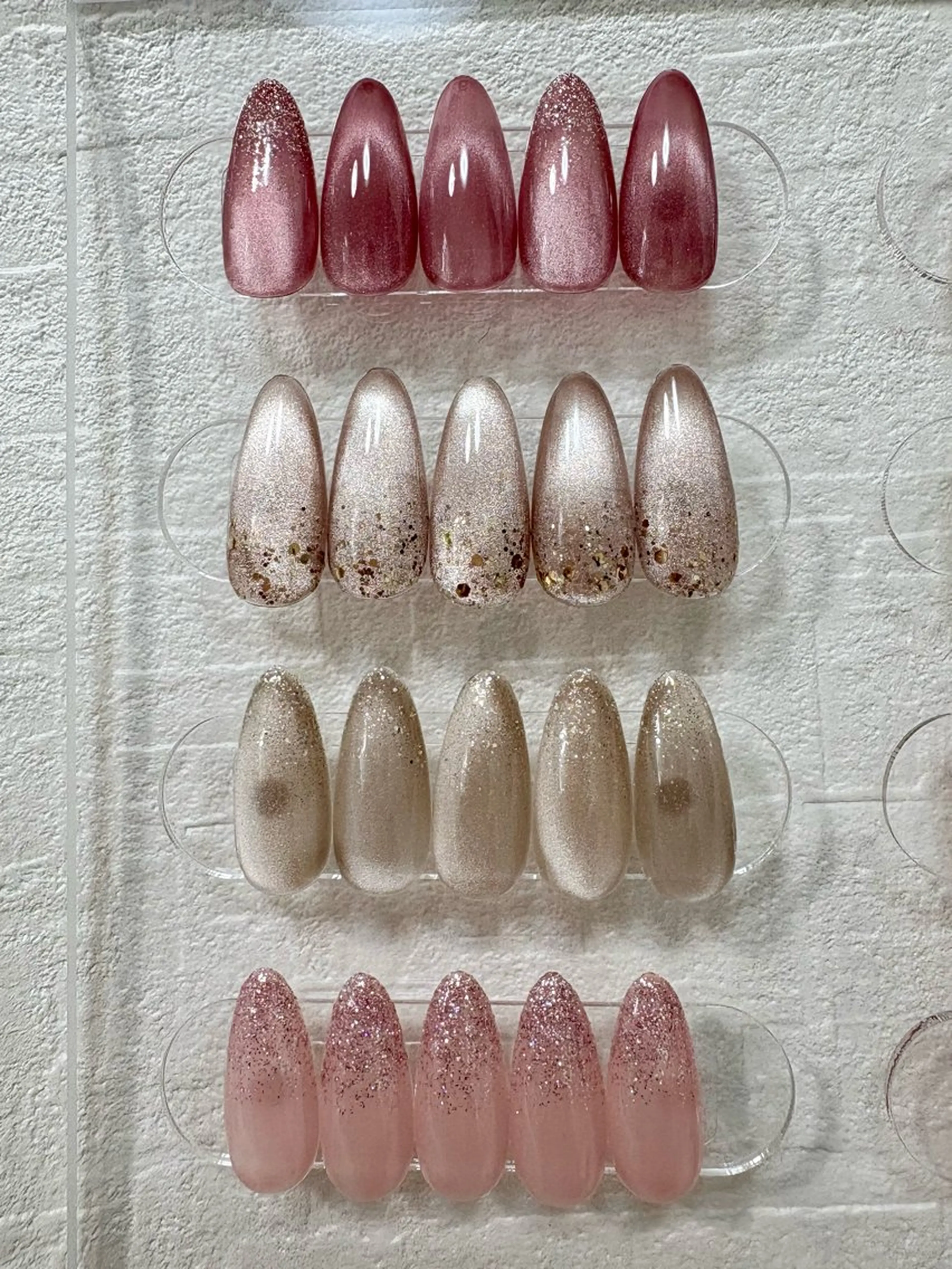 ラメグラデーション💗オフなしの写真