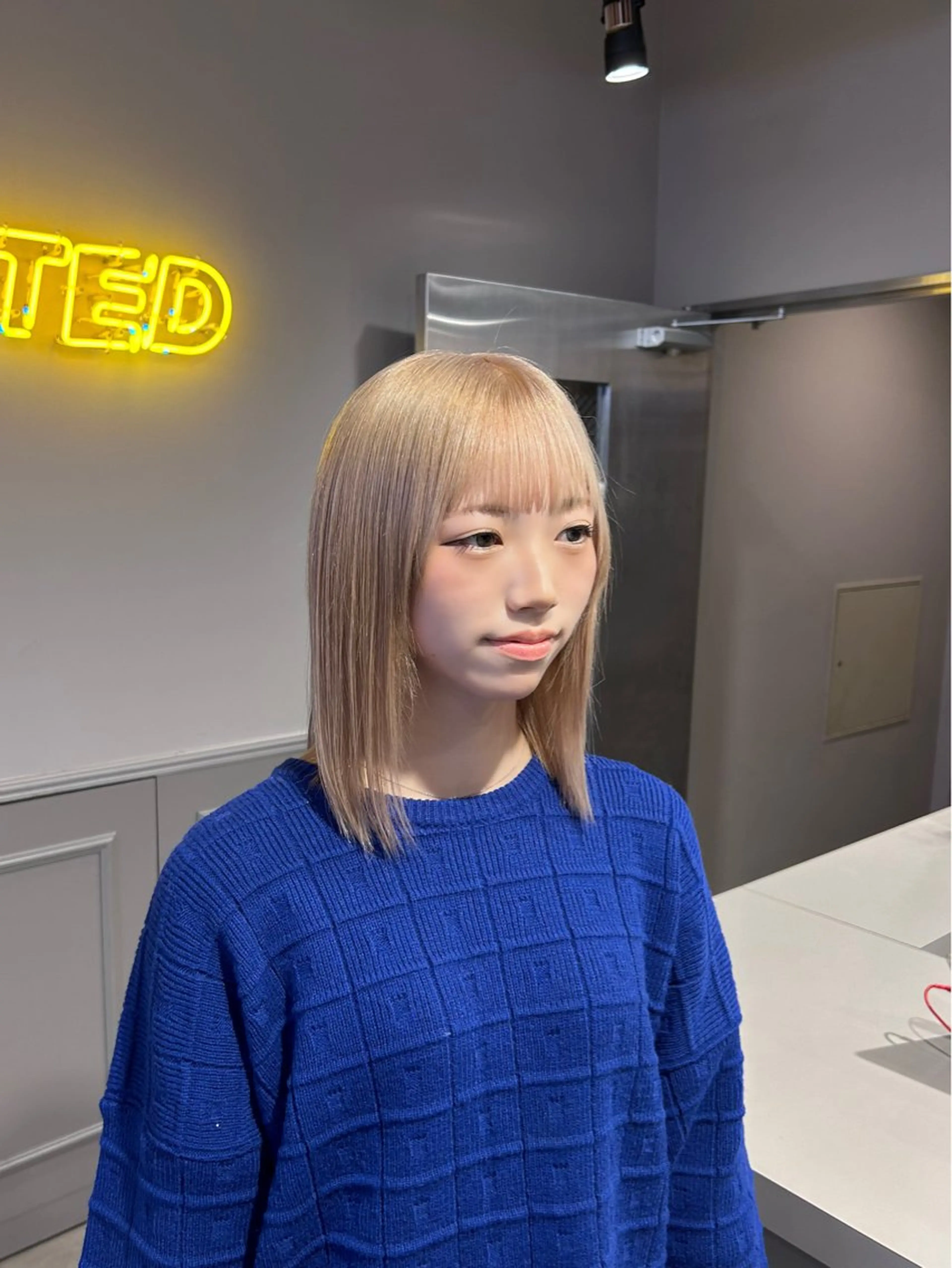 ロング カラー パーマ ヘアアレンジ メンズ キッズ 横浜美容室 RIKAのヘアスタイル