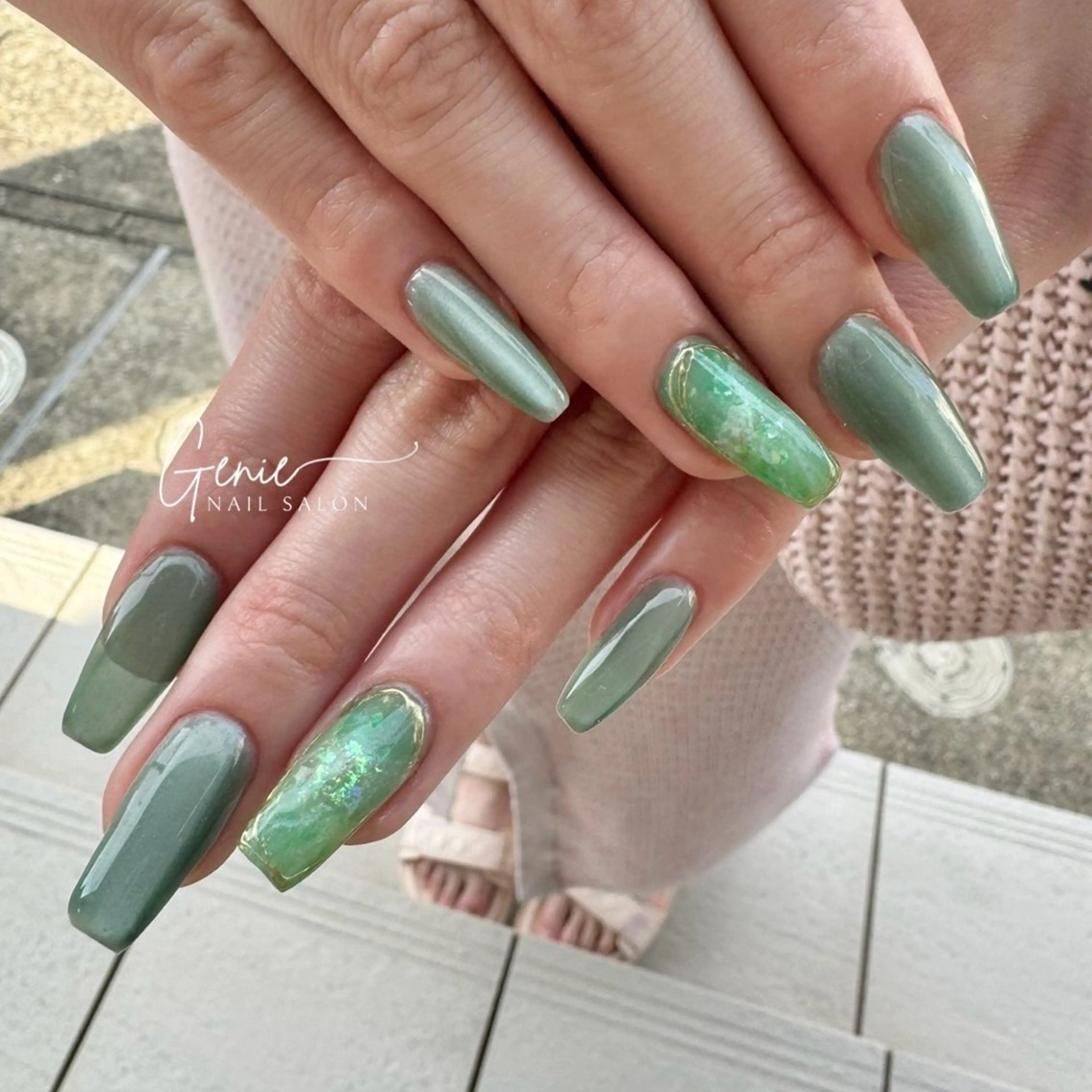 ネイル ニュアンスネイル ハンドネイル Nail salon Genie所属・Nail salon Genieのネイルデザイン