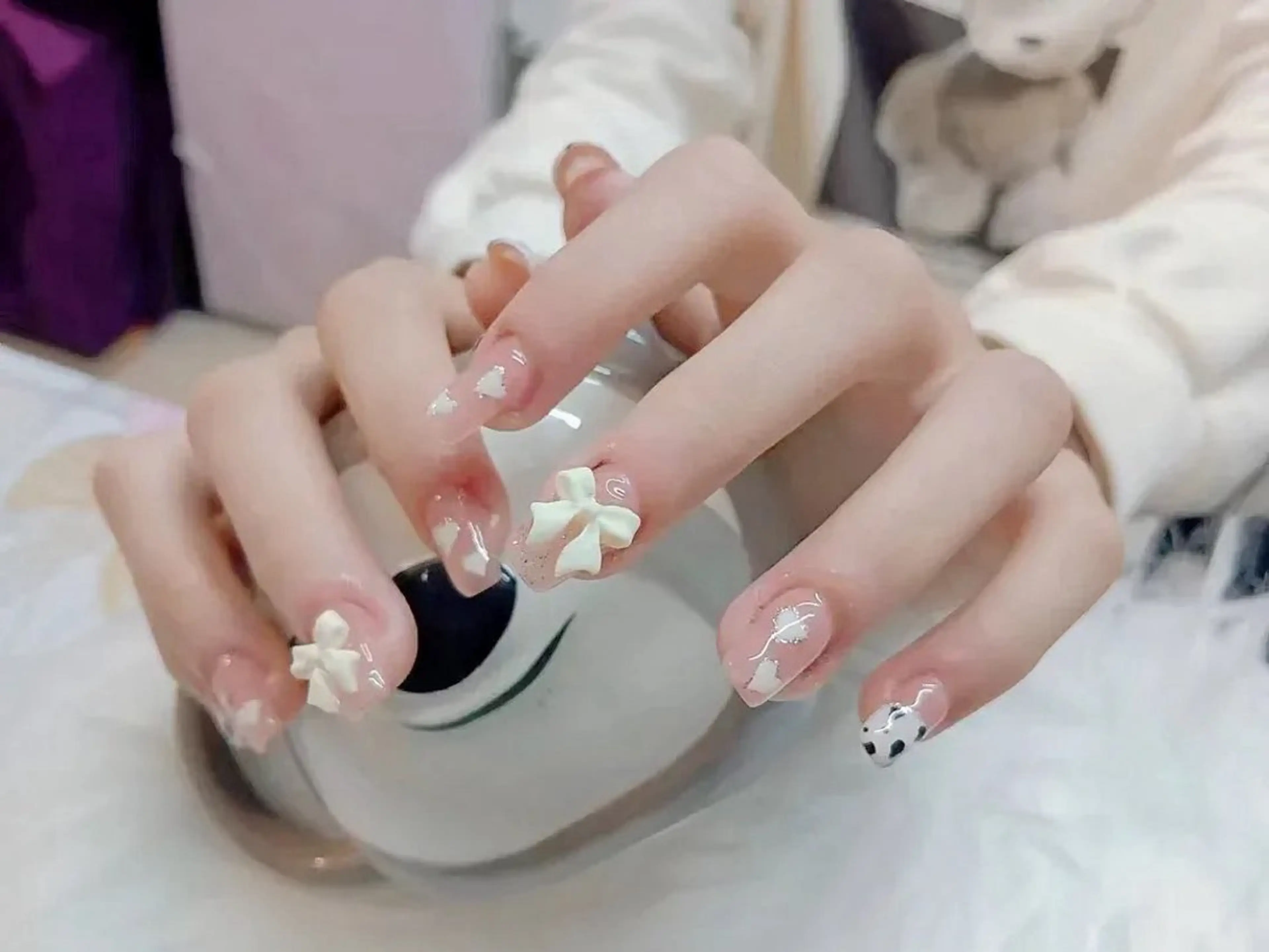 ネイル ハンドネイル ミナ🌈 Laule'aのネイルデザイン