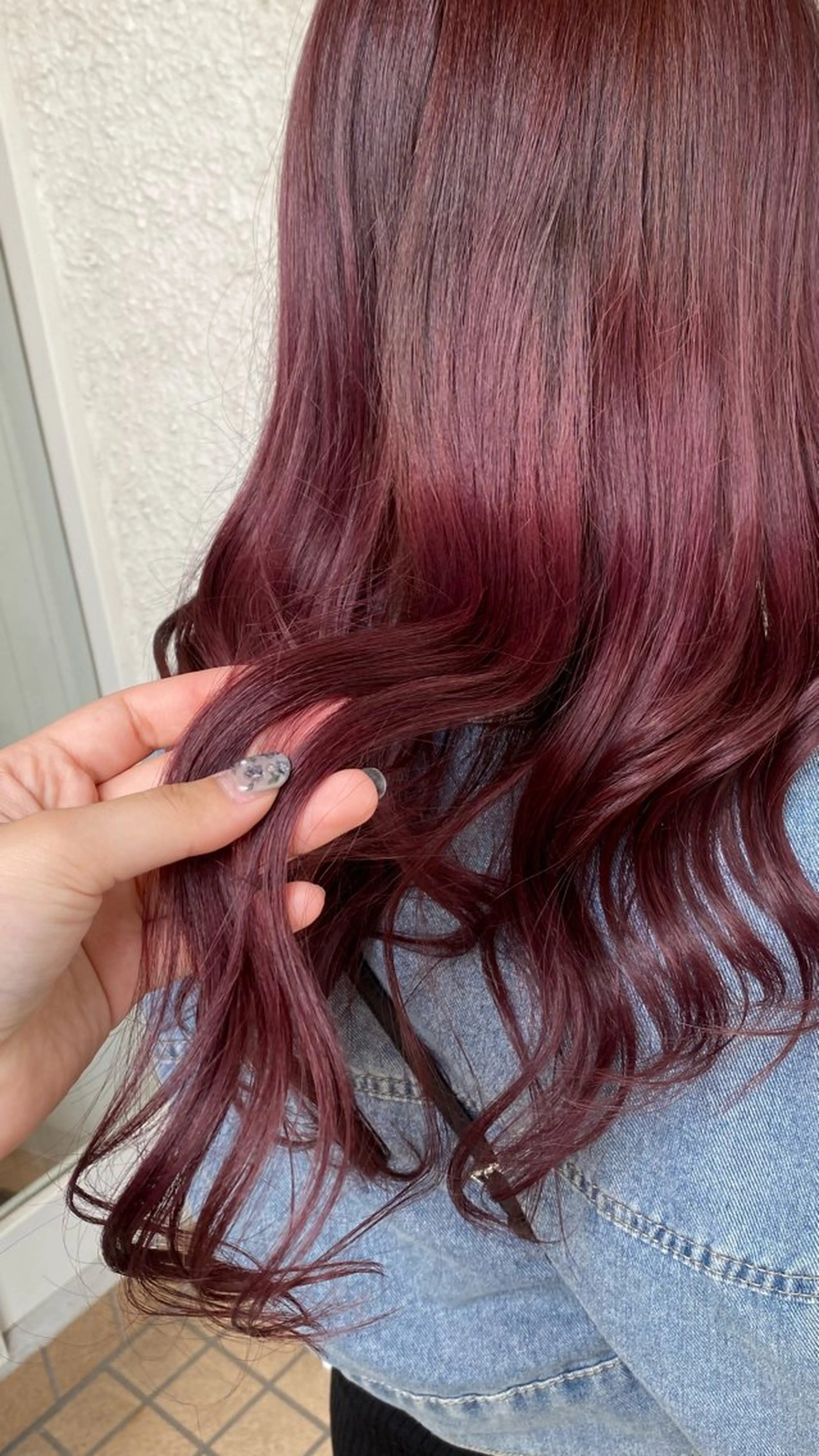 ロング カラー ヘアカラー トリートメント 【nail /暖色 カラー】ナナコ🎀のネイルデザイン