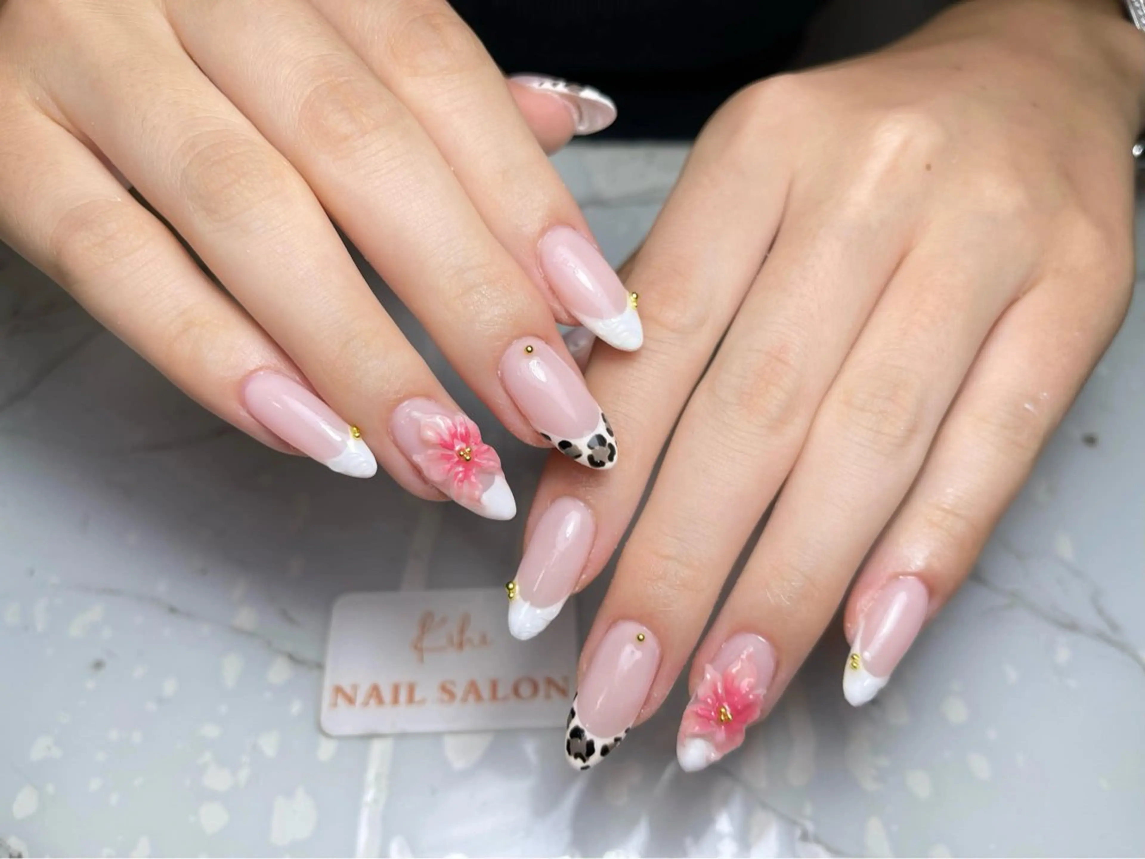 ネイル アートネイル フレンチネイル ジェルネイル グラデーション 韓国ネイル ハンドネイル ハンドケア Nail Salon Kihi さくらのネイルデザイン