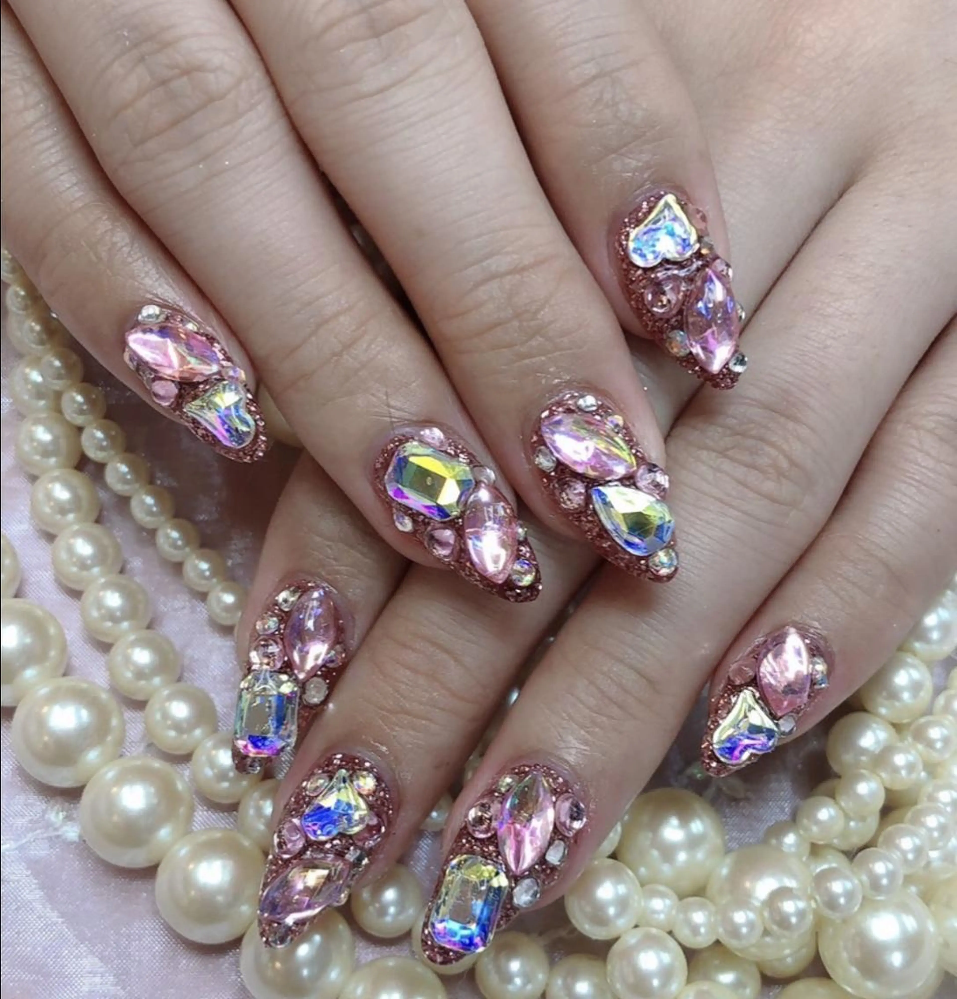 ネイル ハンドネイル REBEST🎀 付け放題のネイルデザイン
