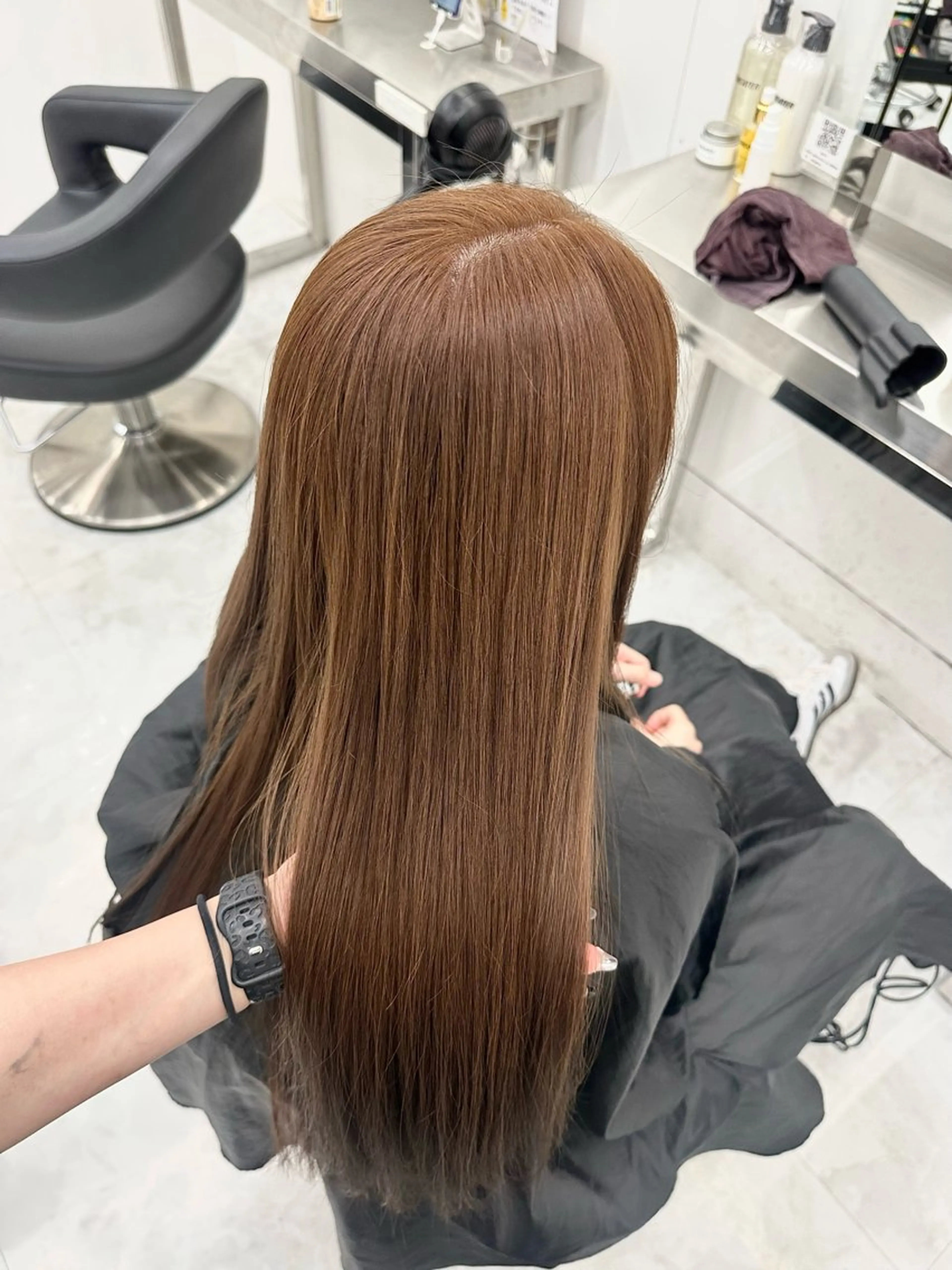 カラー ヘアカラー 透ける透明感カラー 🩶anju🪽ྀིのヘアスタイル