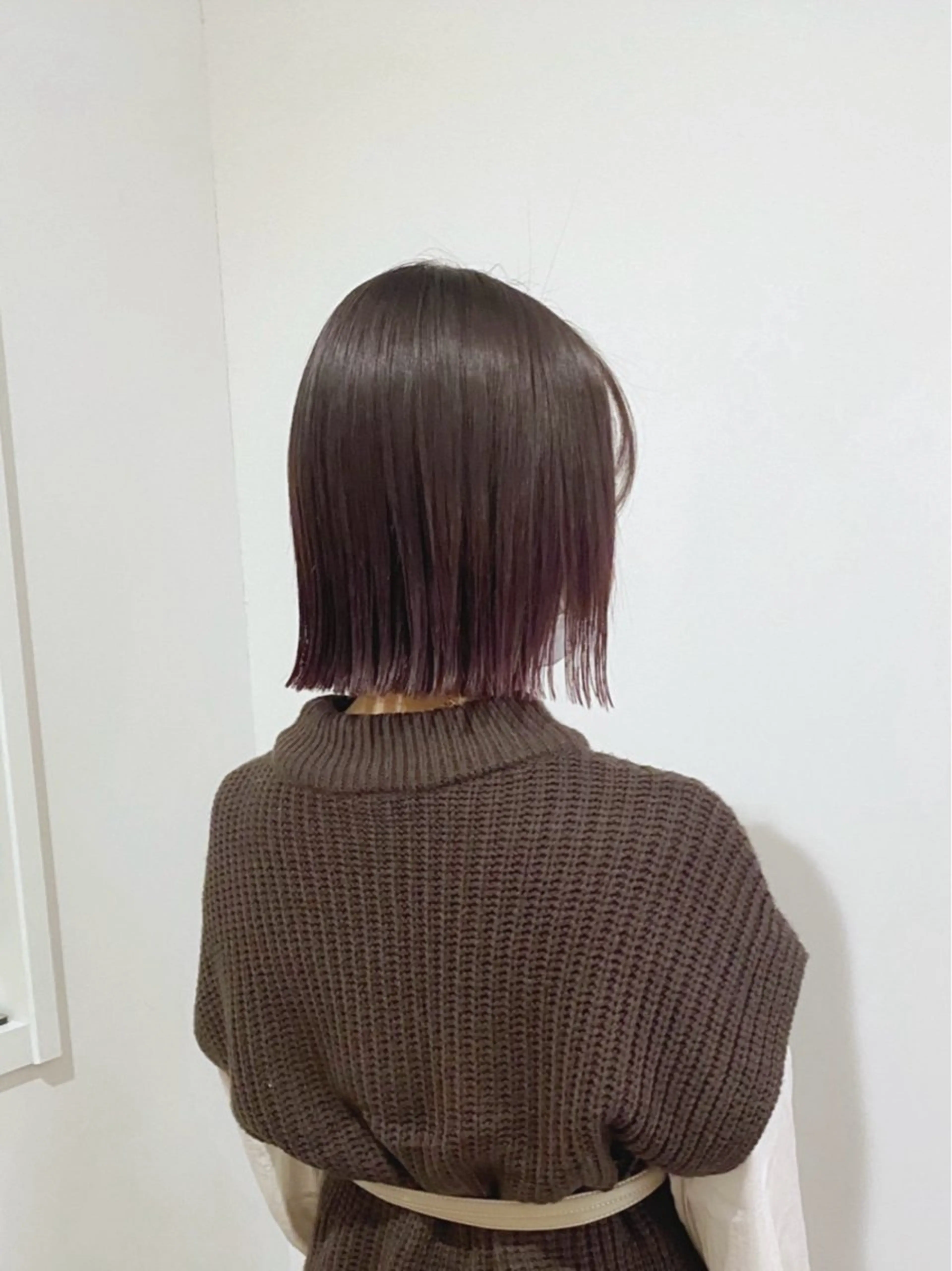 ショート カラー パーマ 🧃吉祥寺/ボブ レイヤー/カサイ🧃のヘアスタイル