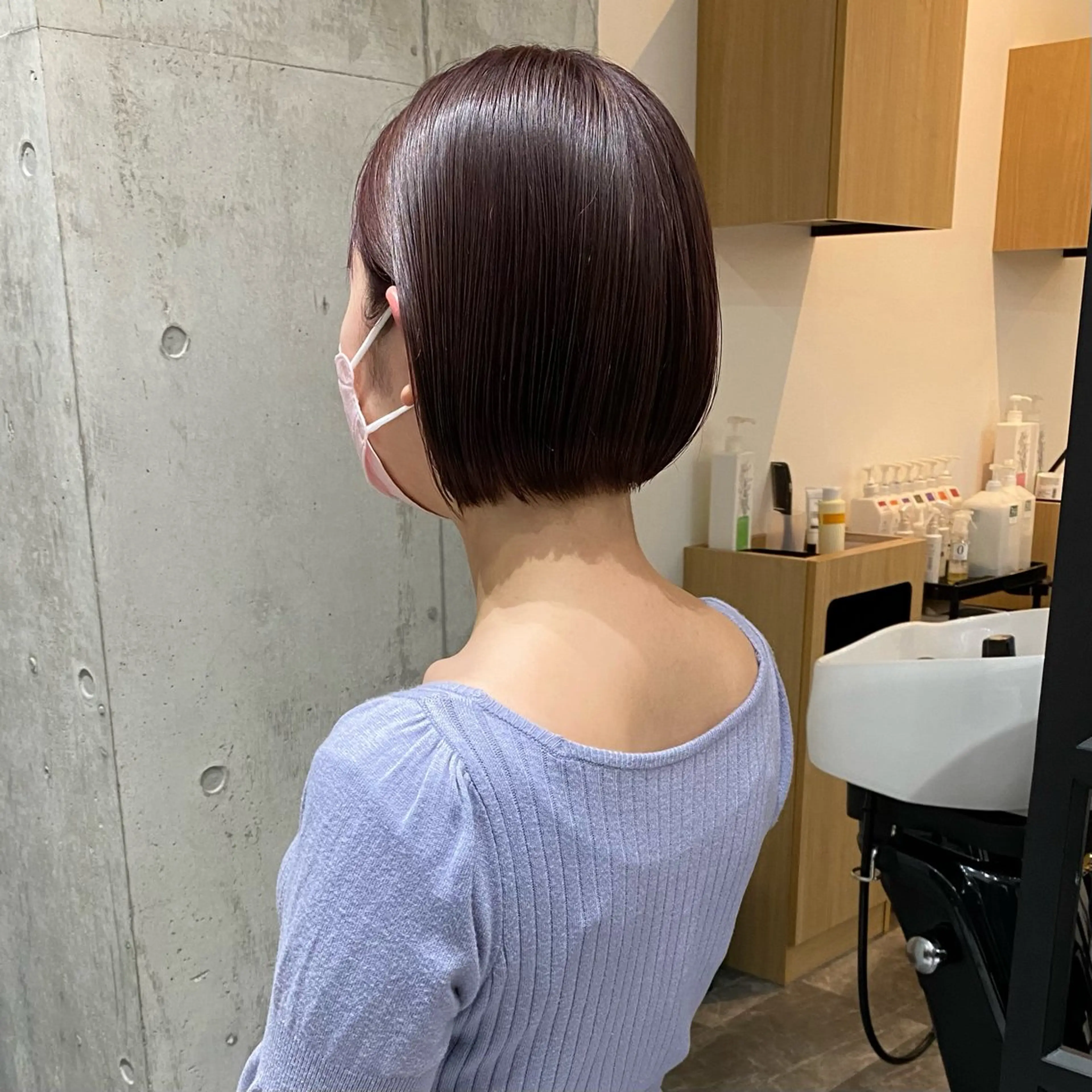 ショート ハイライト 髪質改善 レイヤーカット ショートヘア また会いたくなる 美容師【KENTA】のヘアスタイル