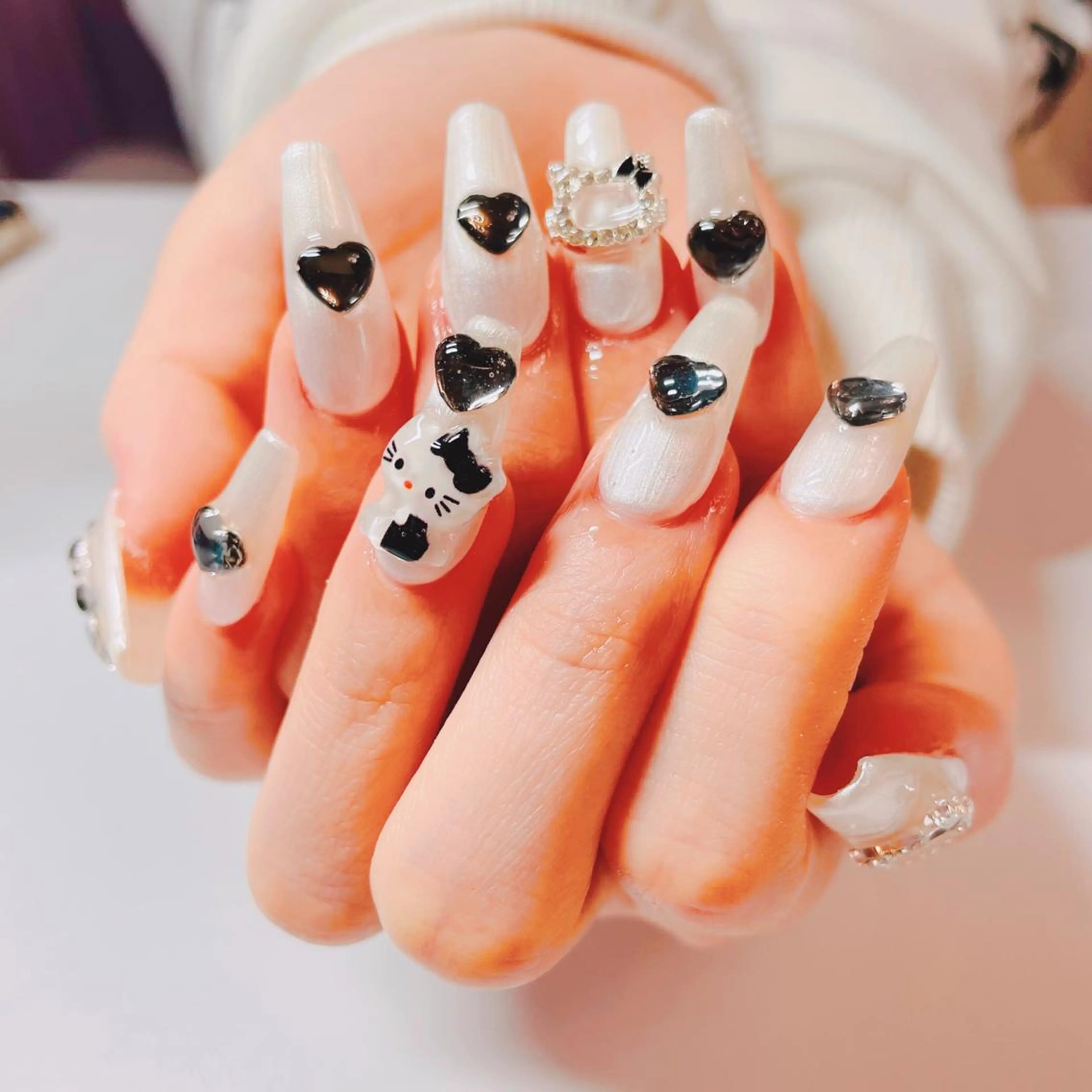ネイル ハンドネイル パラジェル＆オフ無料 💅Pi.Reのネイルデザイン