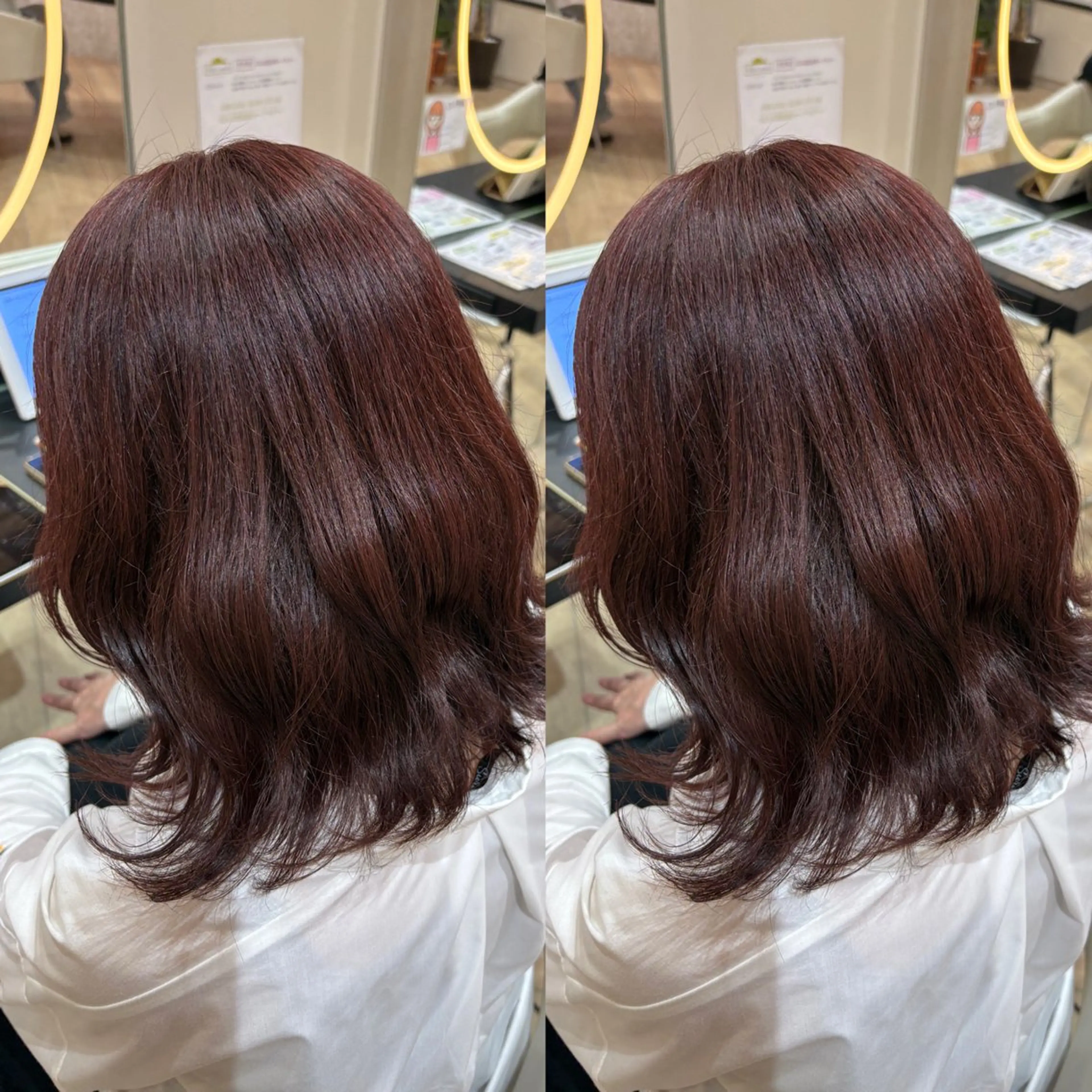 カラー ヘアカラー 🎀ピンクカラー/ 推しカラー/のの🎀のヘアスタイル