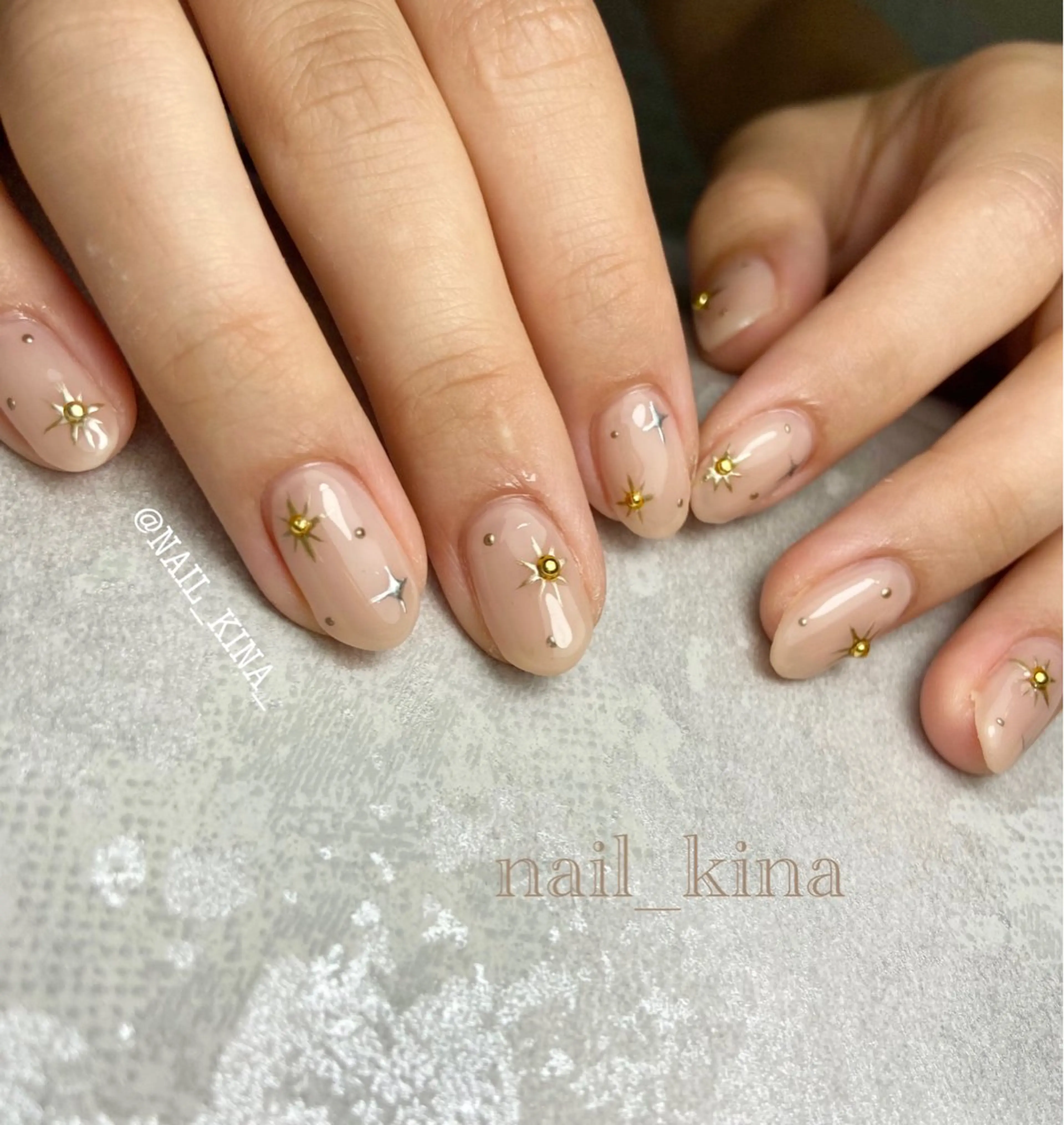 ネイル ハンドネイル nail_ kinaのネイルデザイン