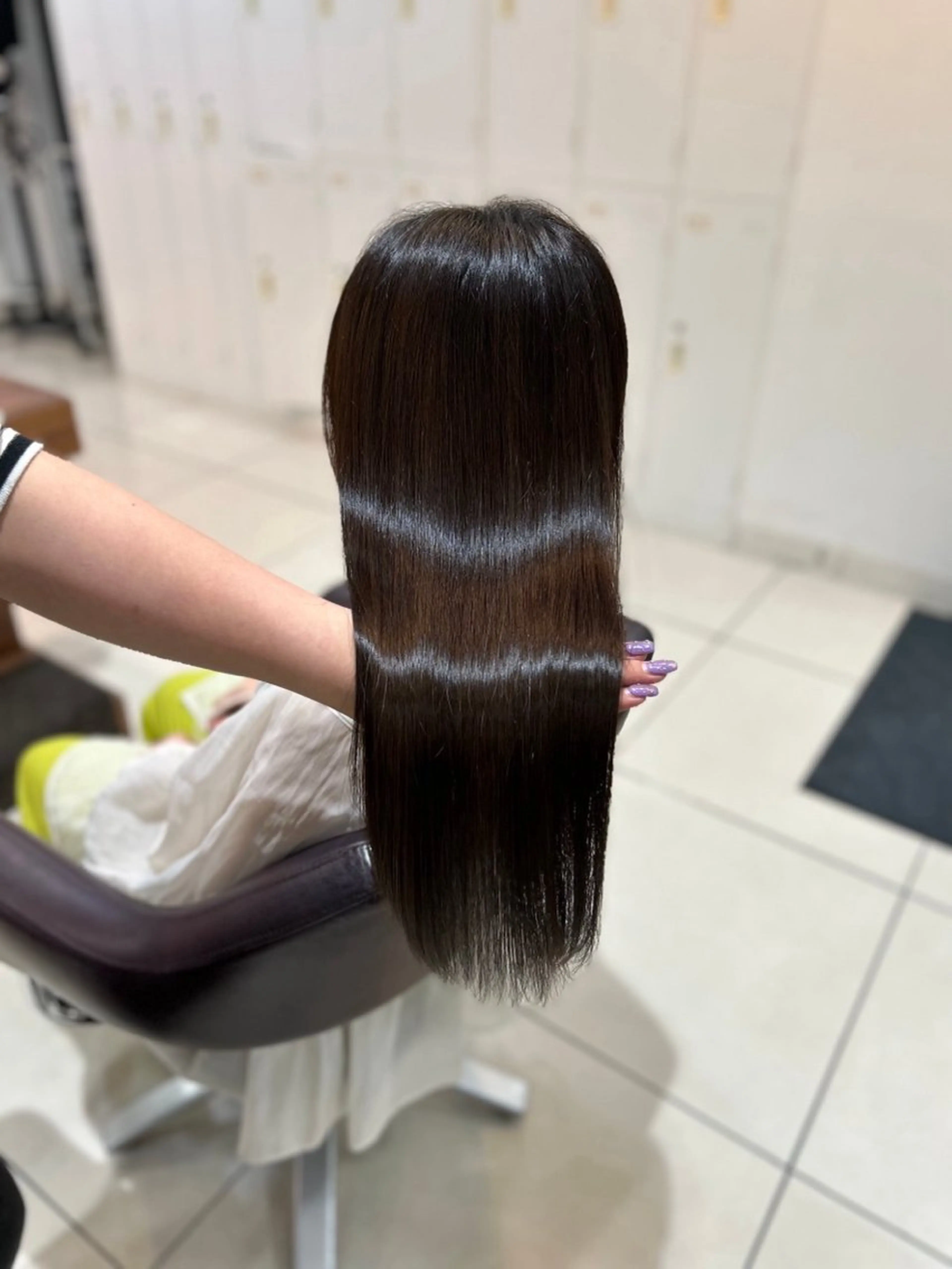 ロング 大西 杏依のヘアスタイル
