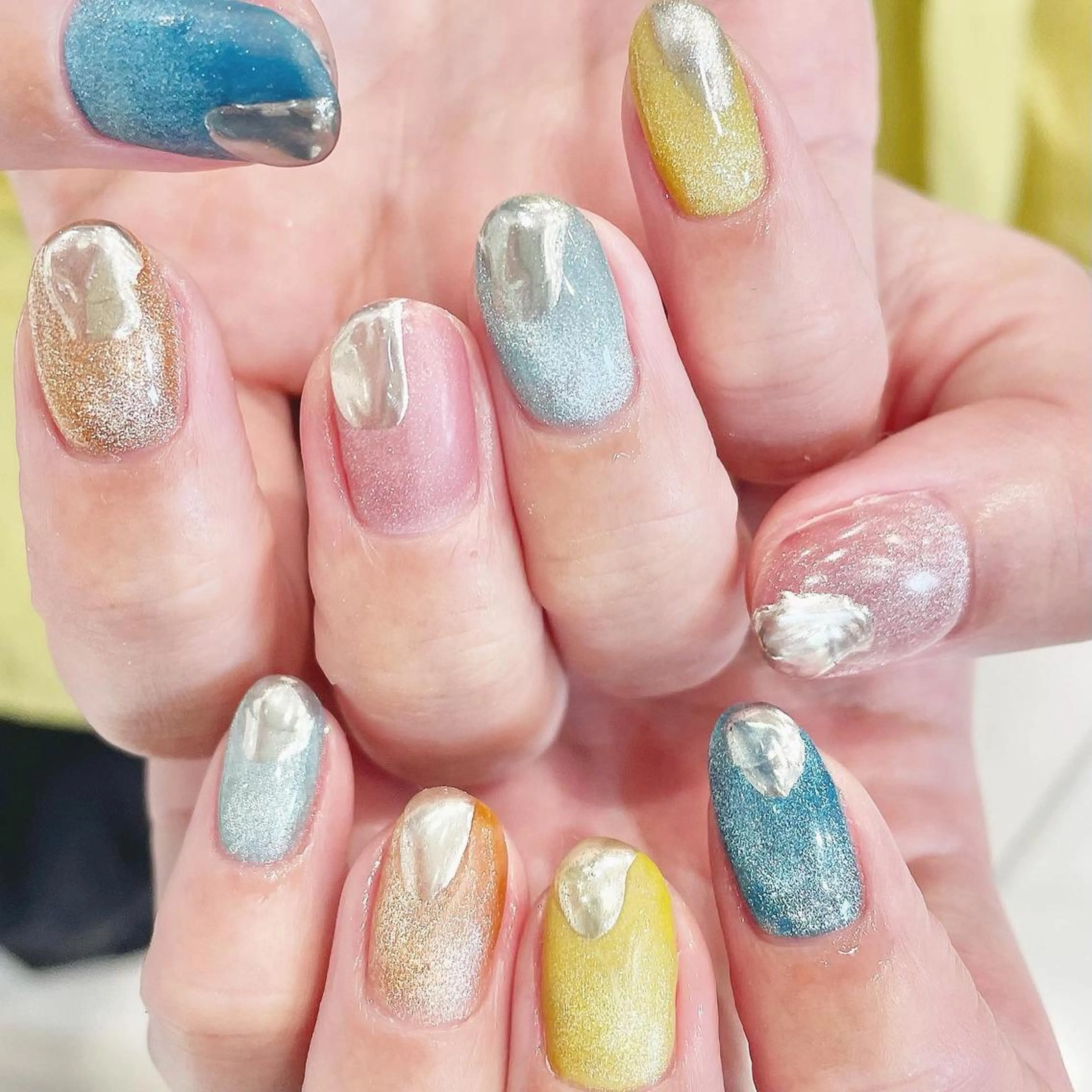 ネイル ハンドネイル Ash関内ネイリスト 荒木のネイルデザイン