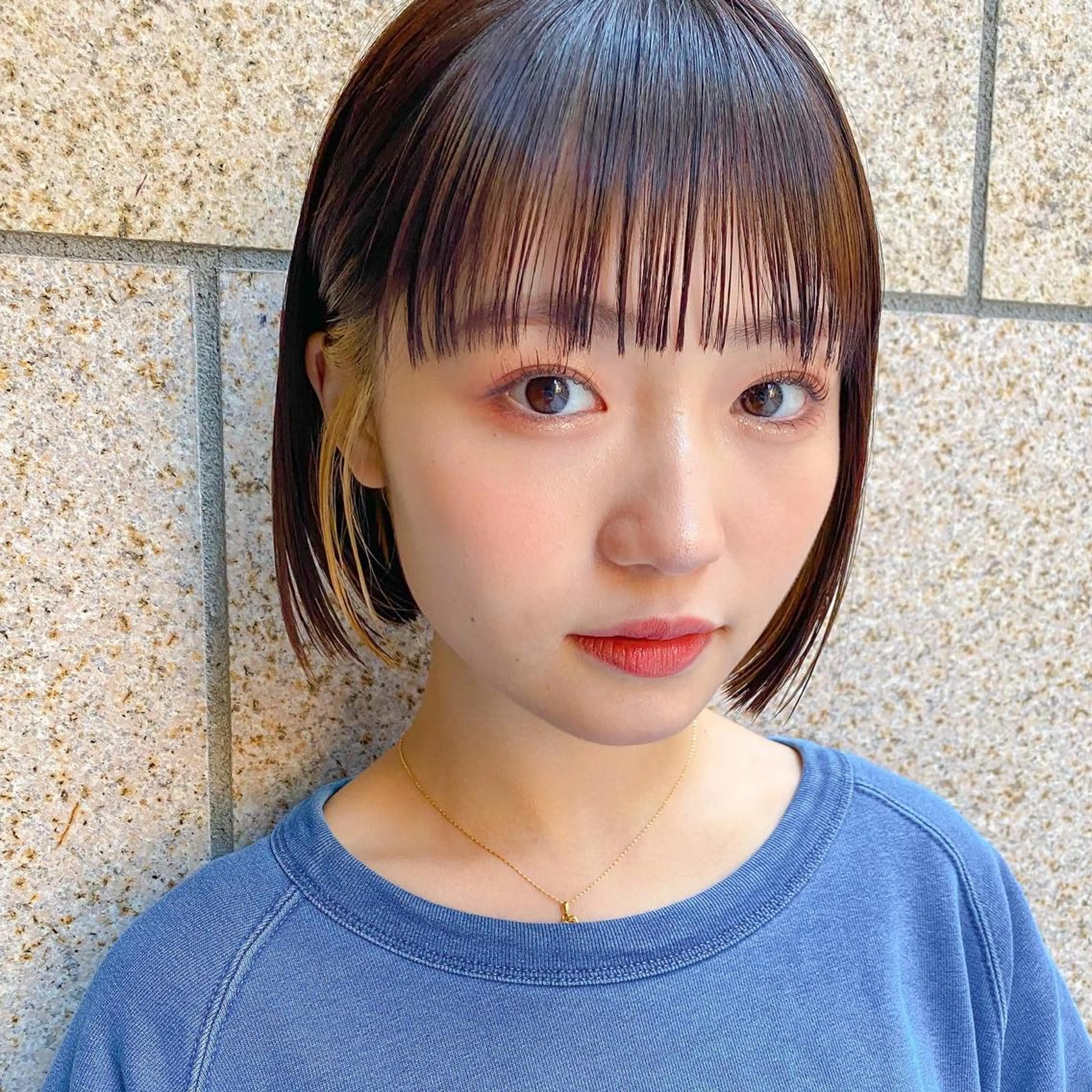 カラー インナーカラー 🌈今野佑哉 ショートボブブリーチのヘアスタイル