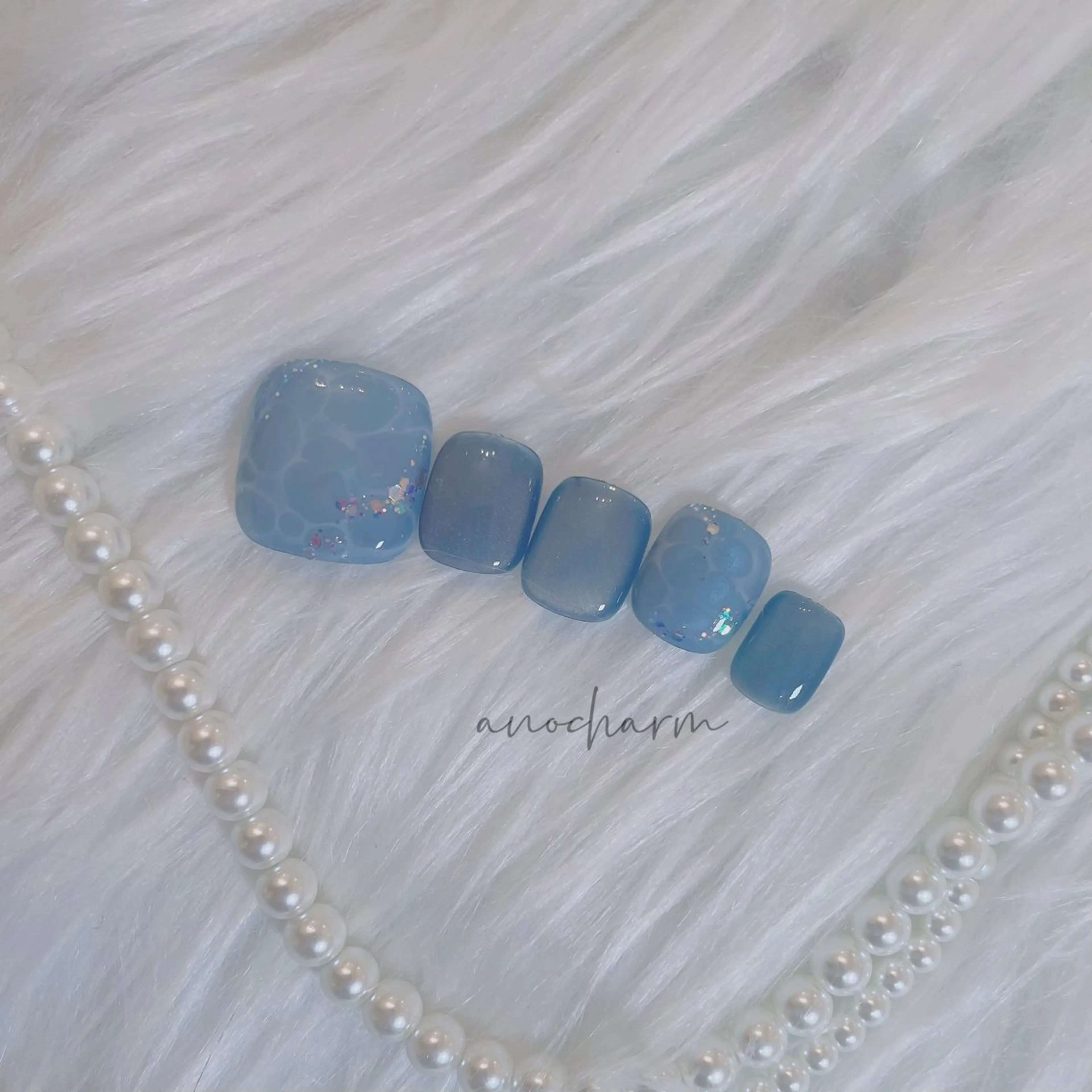 ネイル フットネイル anocharm by Royd.所属・anocharm _annaのネイルデザイン