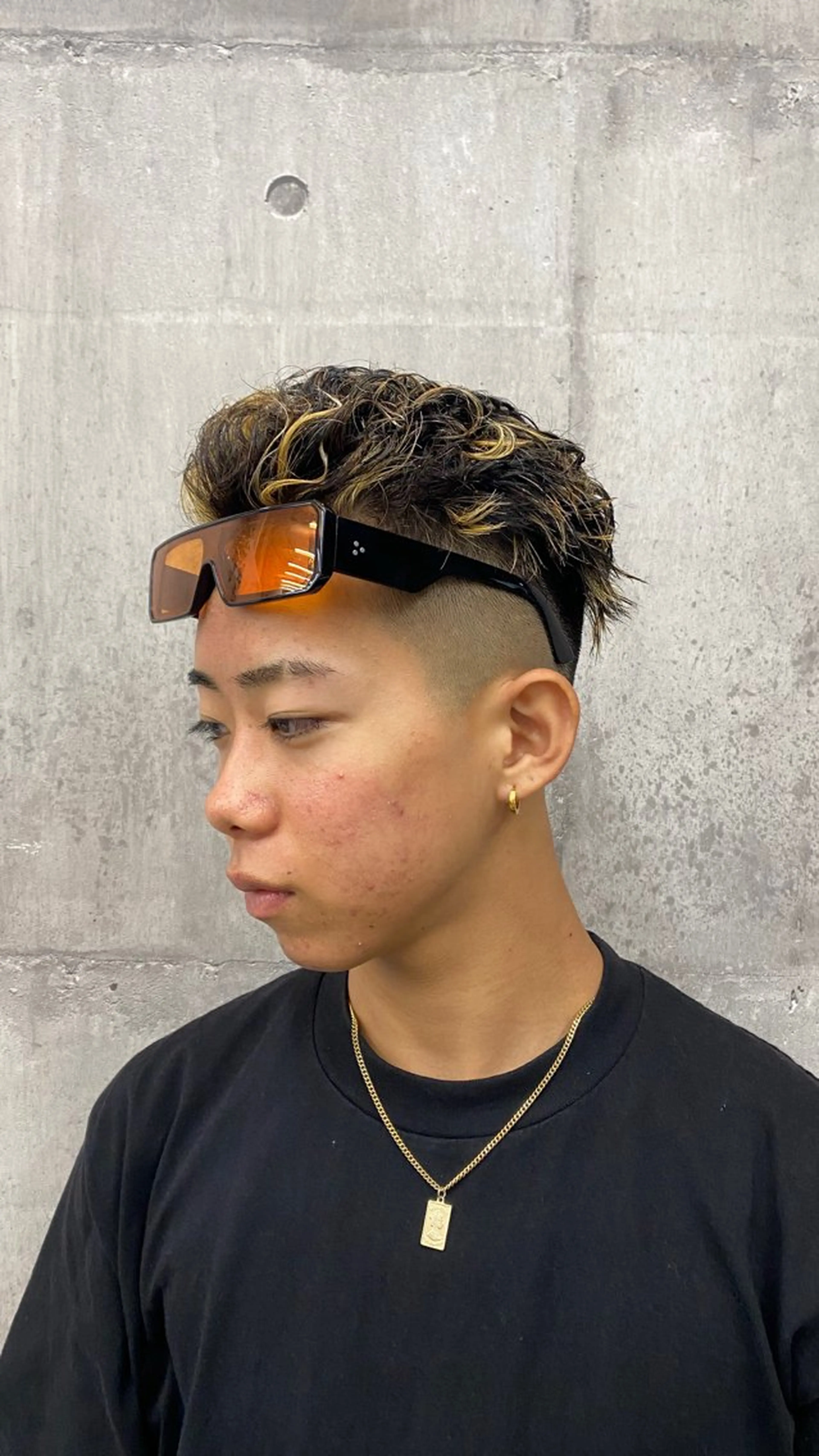 メンズ メンズメッシュ メンズパーマ カット ヘアカラー パーマ トリートメント hair make feel lua所属・河野 有吾のヘアスタイル