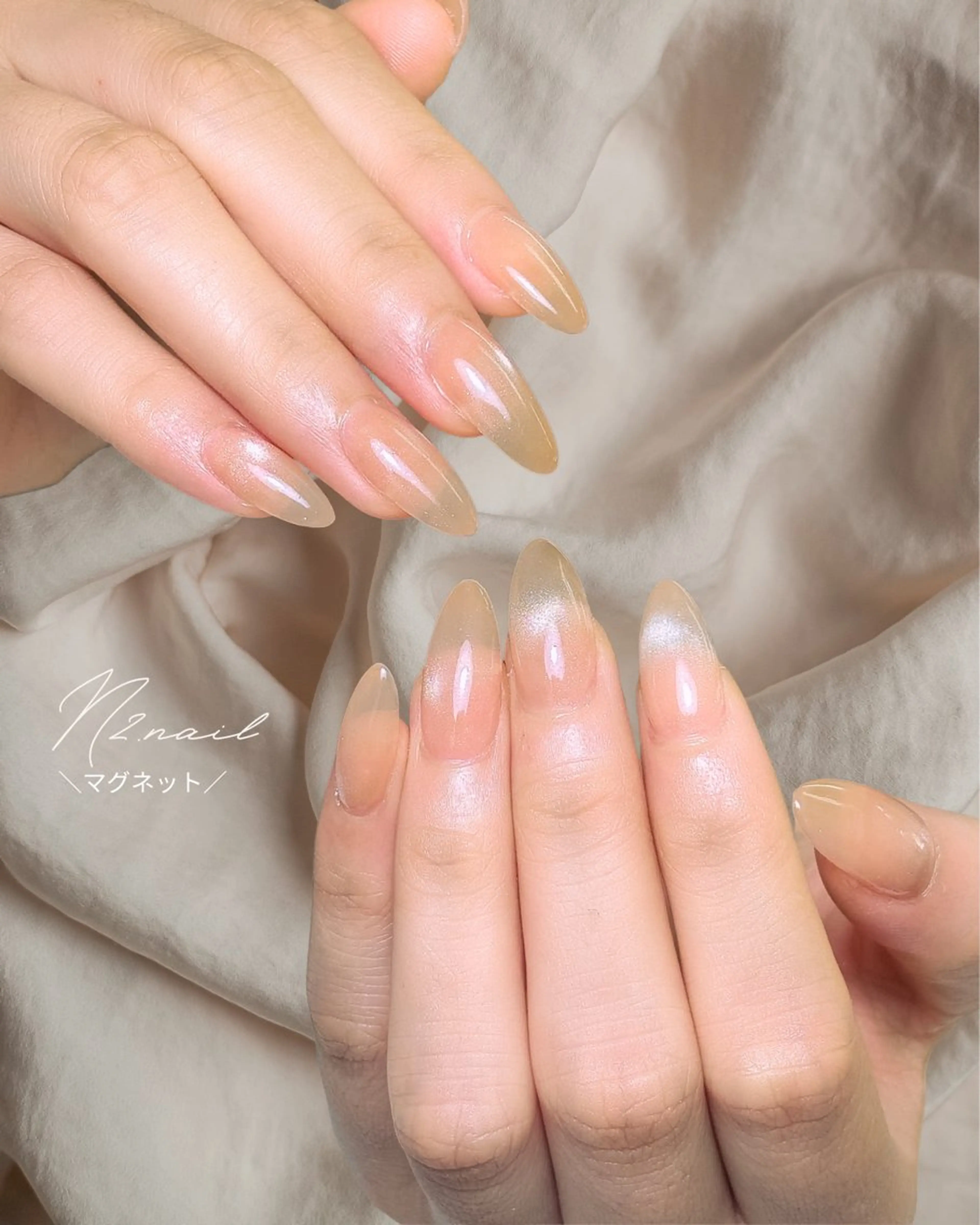 ロング デート ハンドネイル N2.nail所属・N2 nailのネイルデザイン