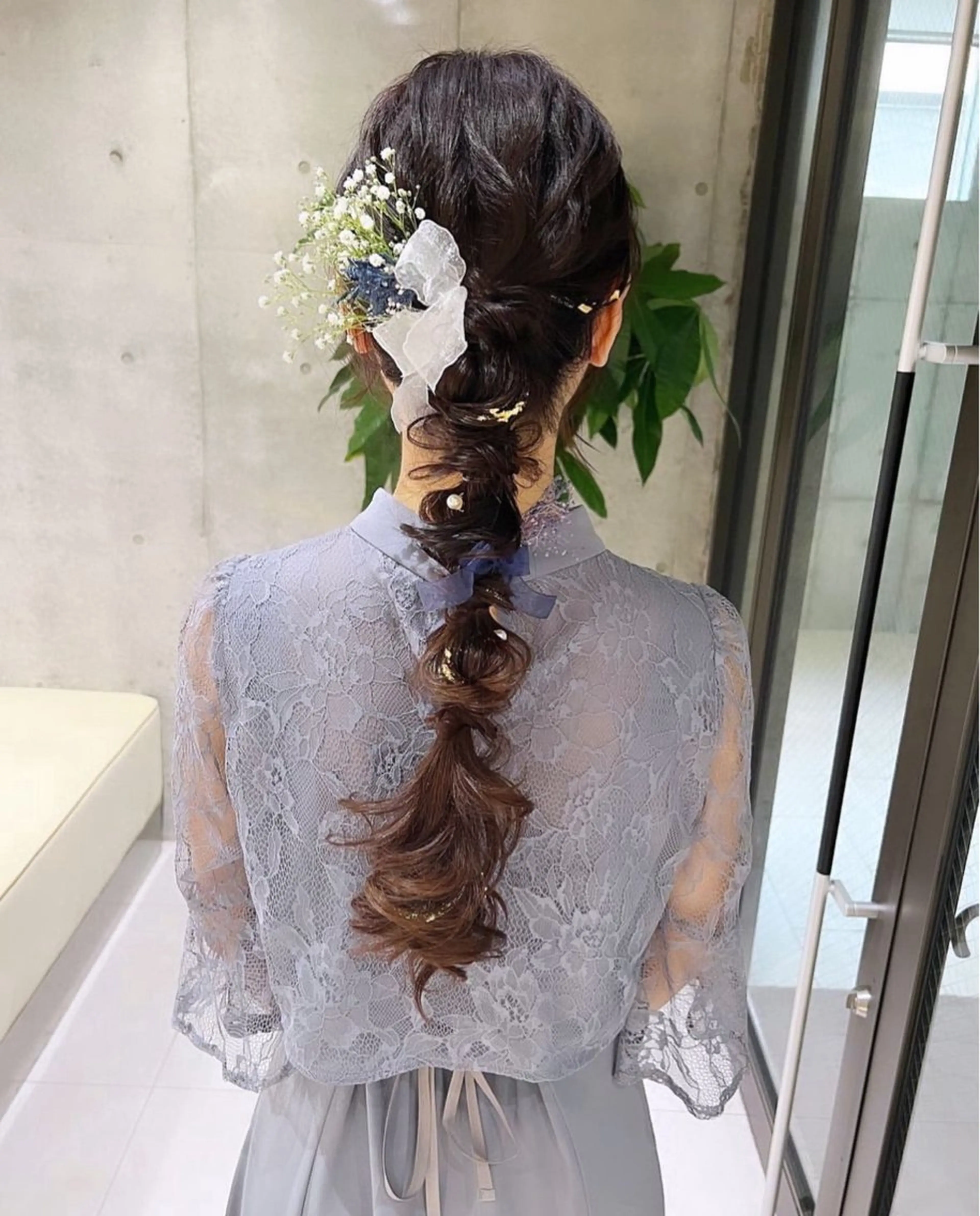 ロング ヘアアレンジ Lond Bloom所属・🎀はるか ブリーチ なしダブルカラー🎀のヘアスタイル