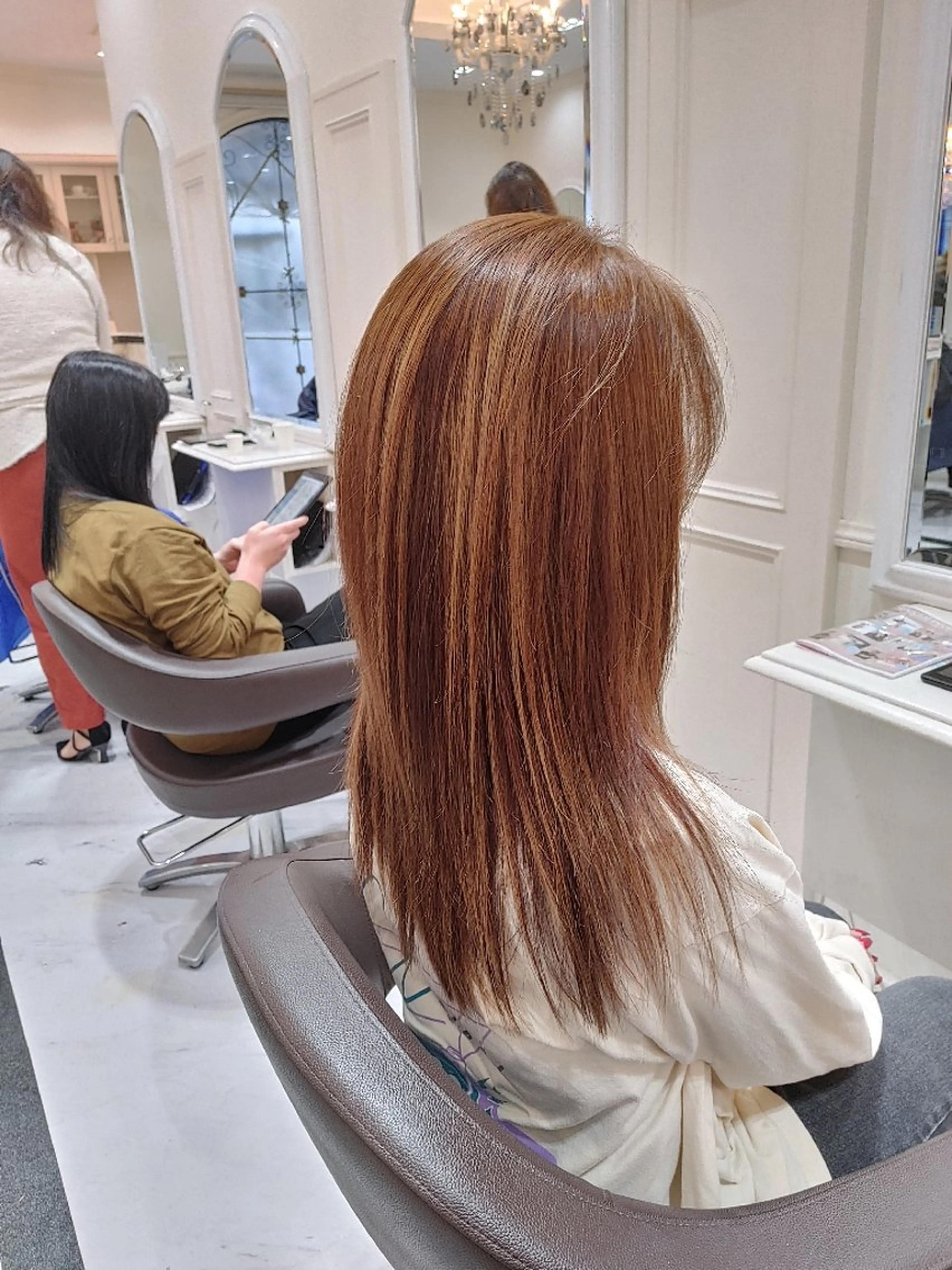 セミロング トリートメント 中村 裕昭のヘアスタイル