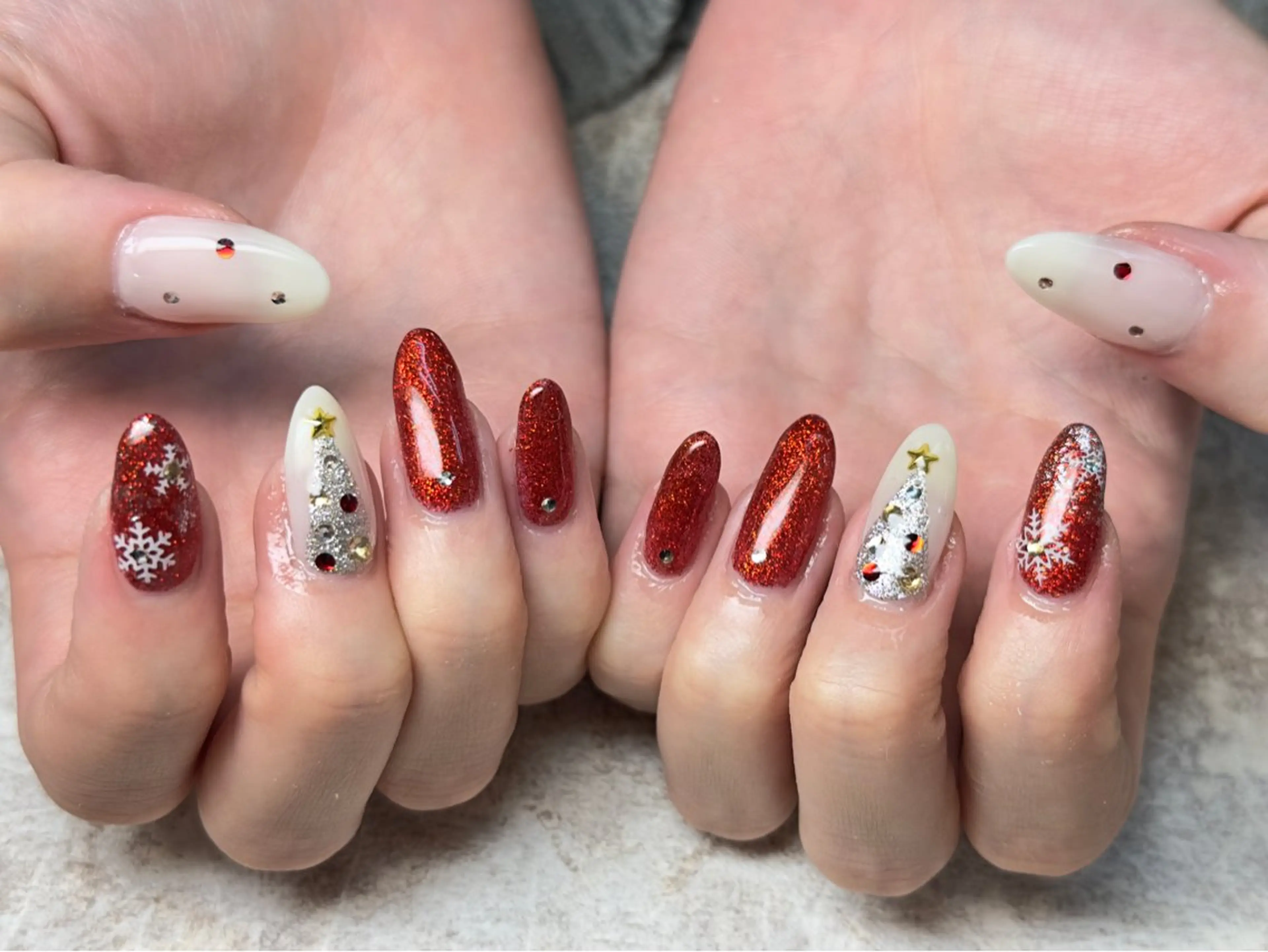 ネイル ハンドネイル Queennail 北堀江AYAのネイルデザイン