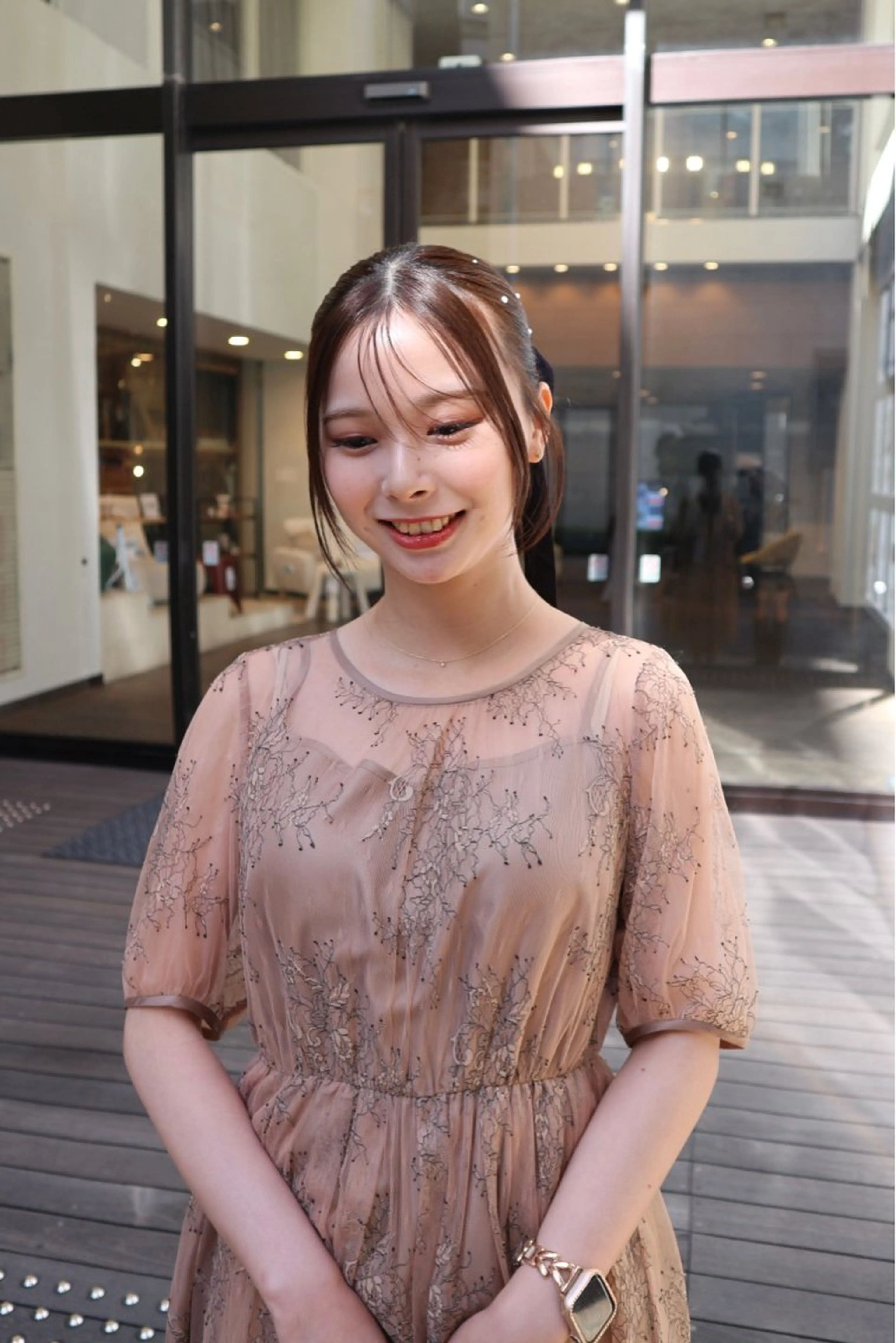 ロング ヘアアレンジ ヘアセット DOULAQ所属・AKO .のヘアスタイル