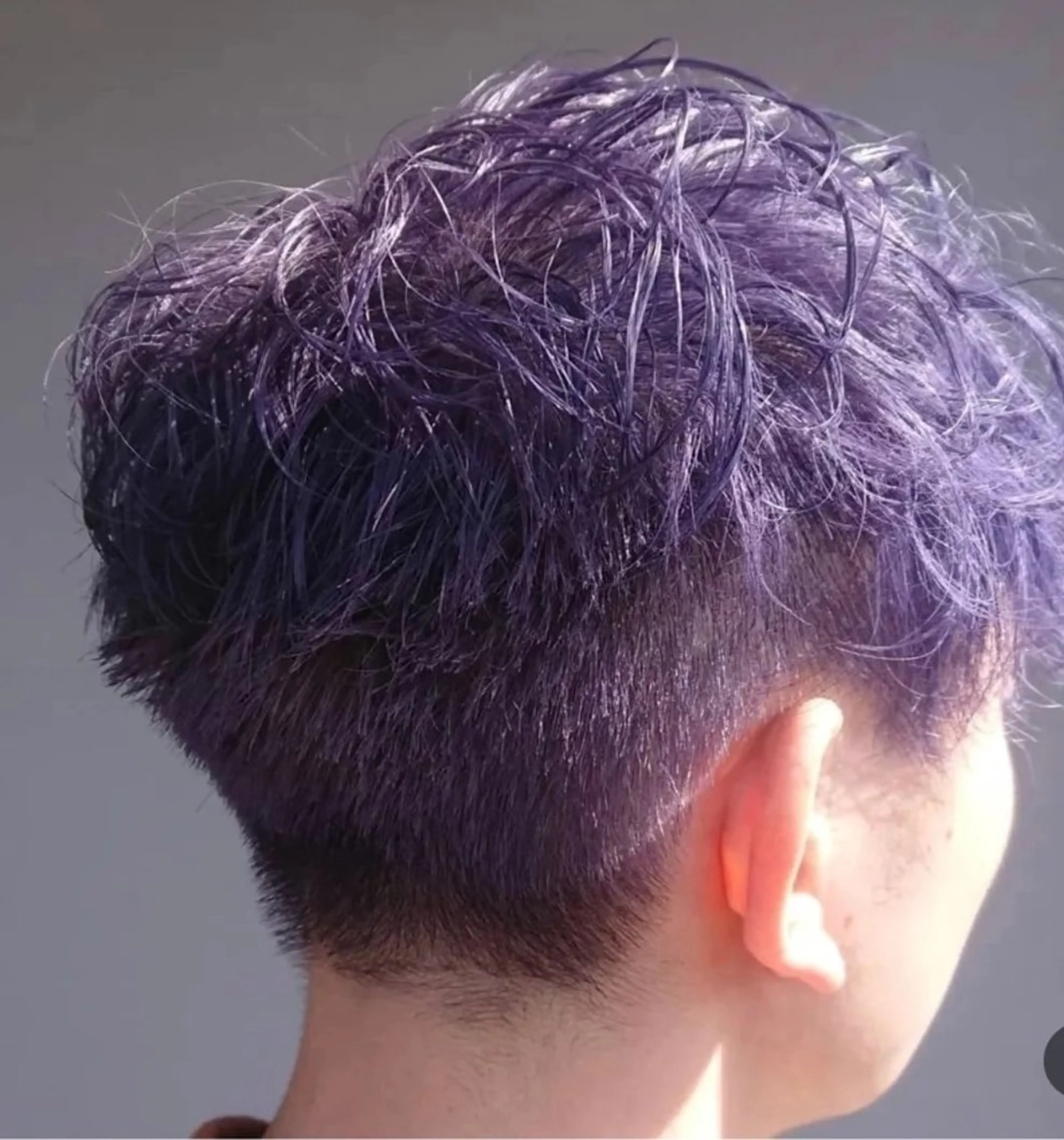 カラー アッシュ ブリーチ ラベンダーカラー ラベンダーアッシュ ヘアカラー 八木琉河/ハイトーン カラー/ブリーチのヘアスタイル