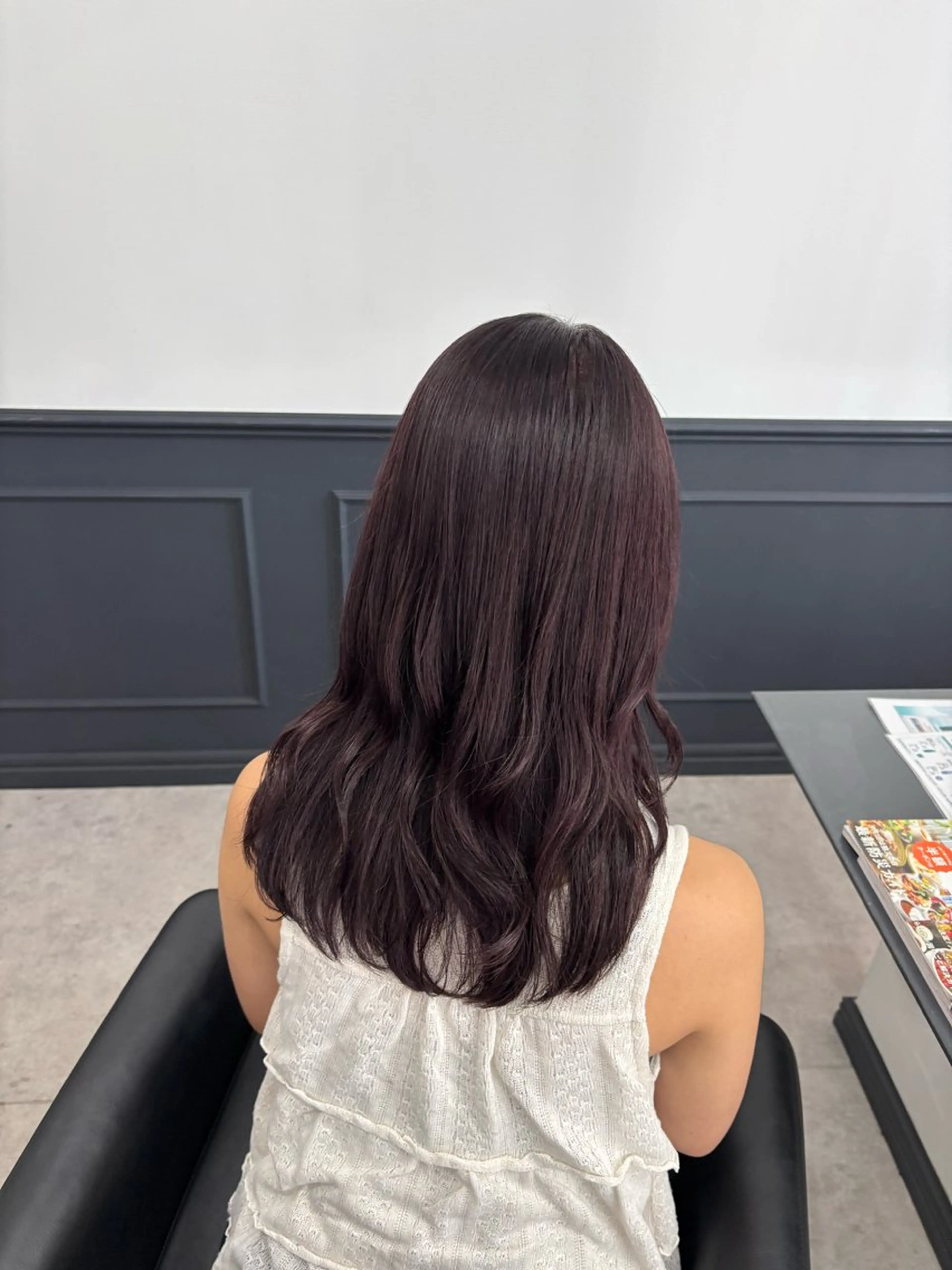 セミロング ヘアカラー 長谷川 さくらのヘアスタイル
