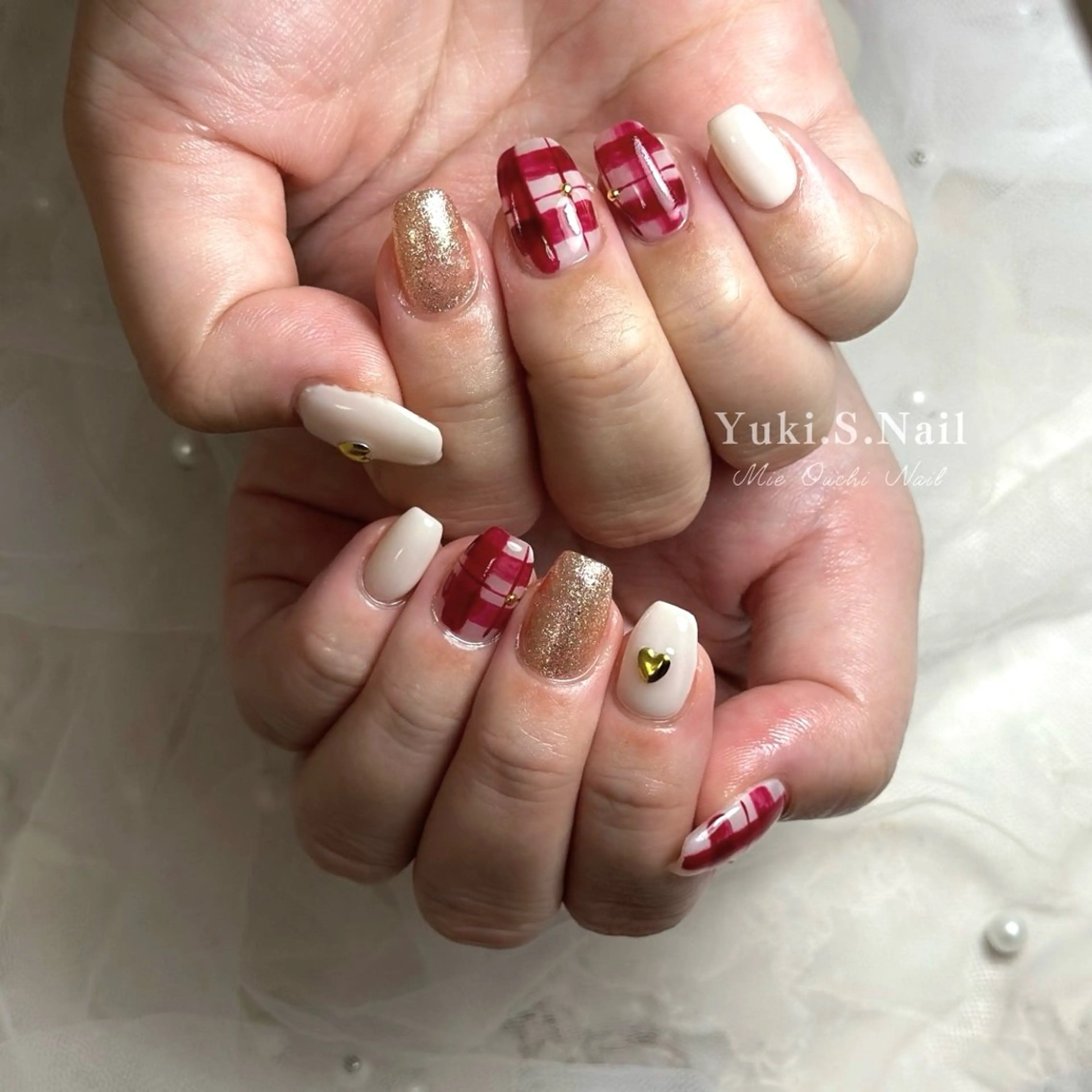 ショート ハンドネイル Yuki S.Nailのネイルデザイン