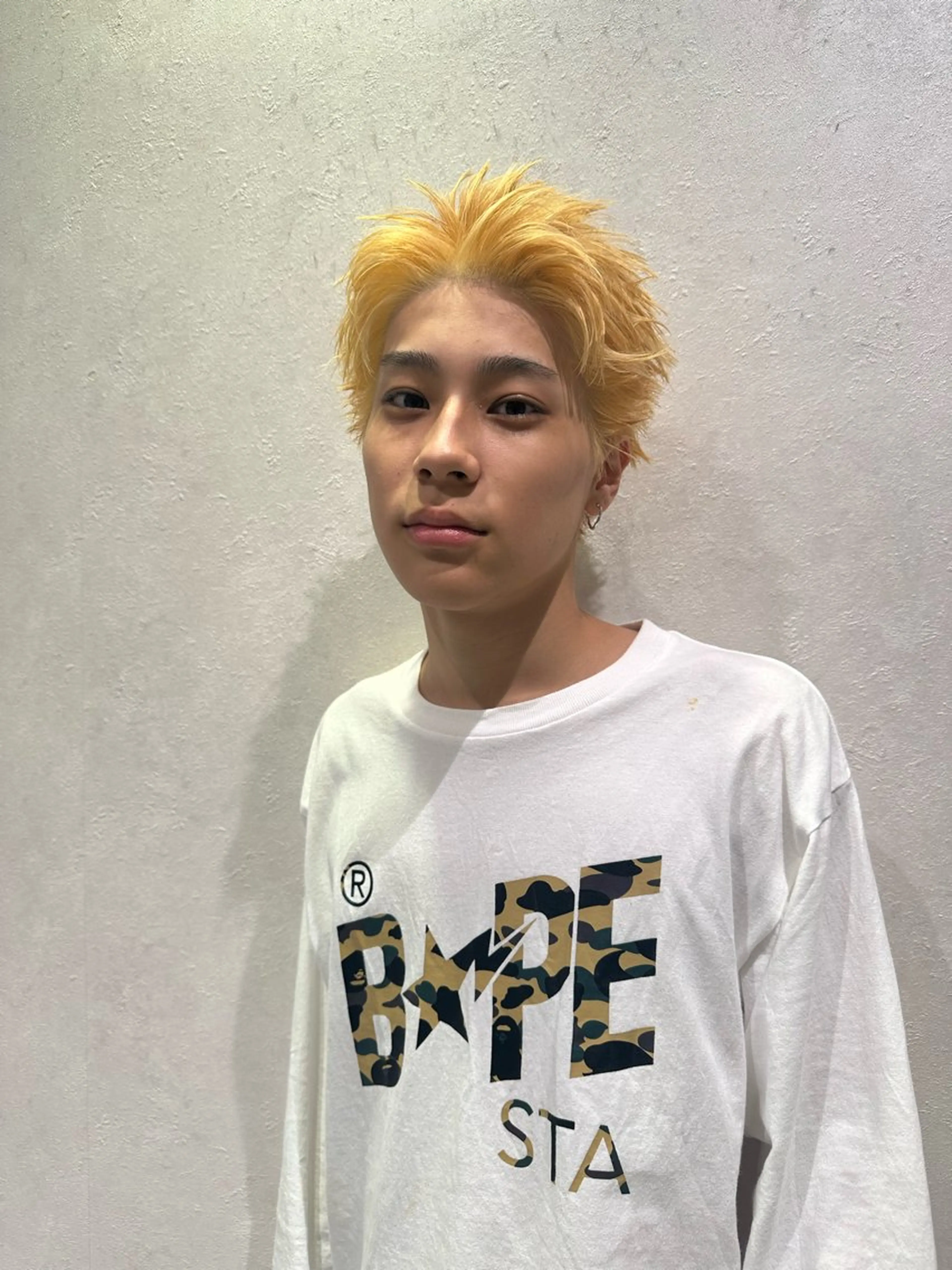 ショート 永田 虹輝のヘアスタイル
