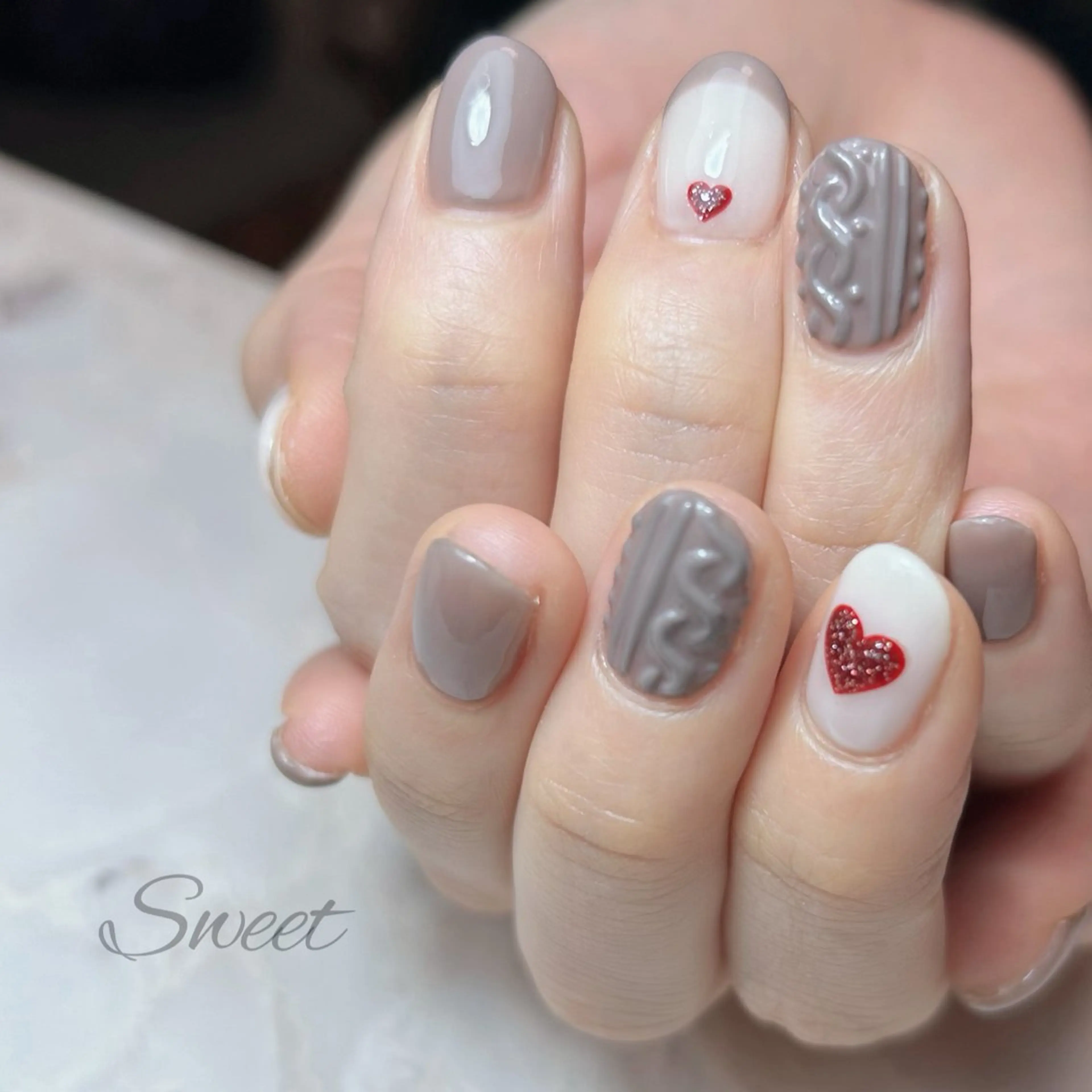 ネイル sweet 仲野陽子のネイルデザイン