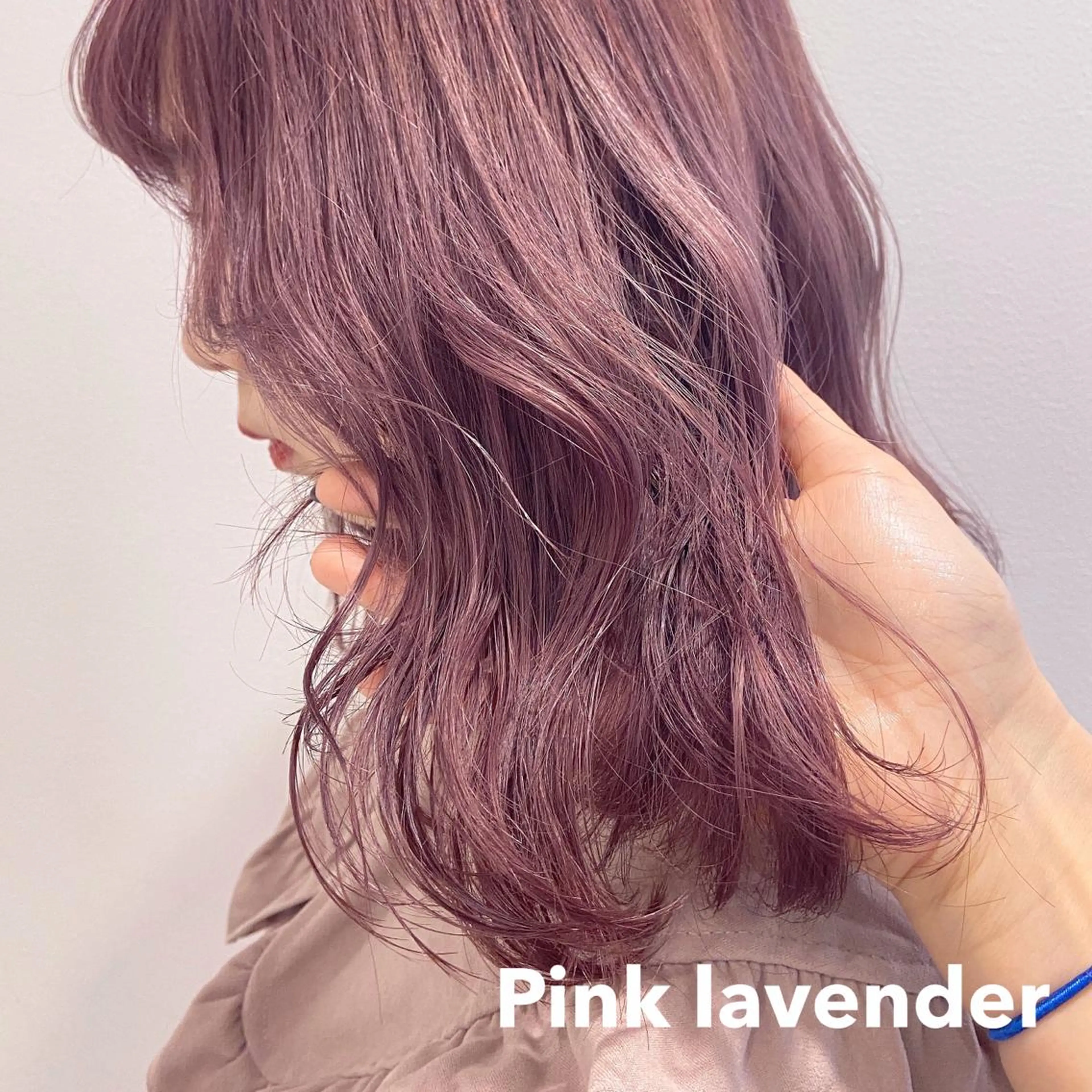 ロング カラー ヘアアレンジ ブリーチ ラベンダーカラー ピンクカラー ピンクラベンダー レイヤーカット指名 No.1💖マユカのヘアスタイル