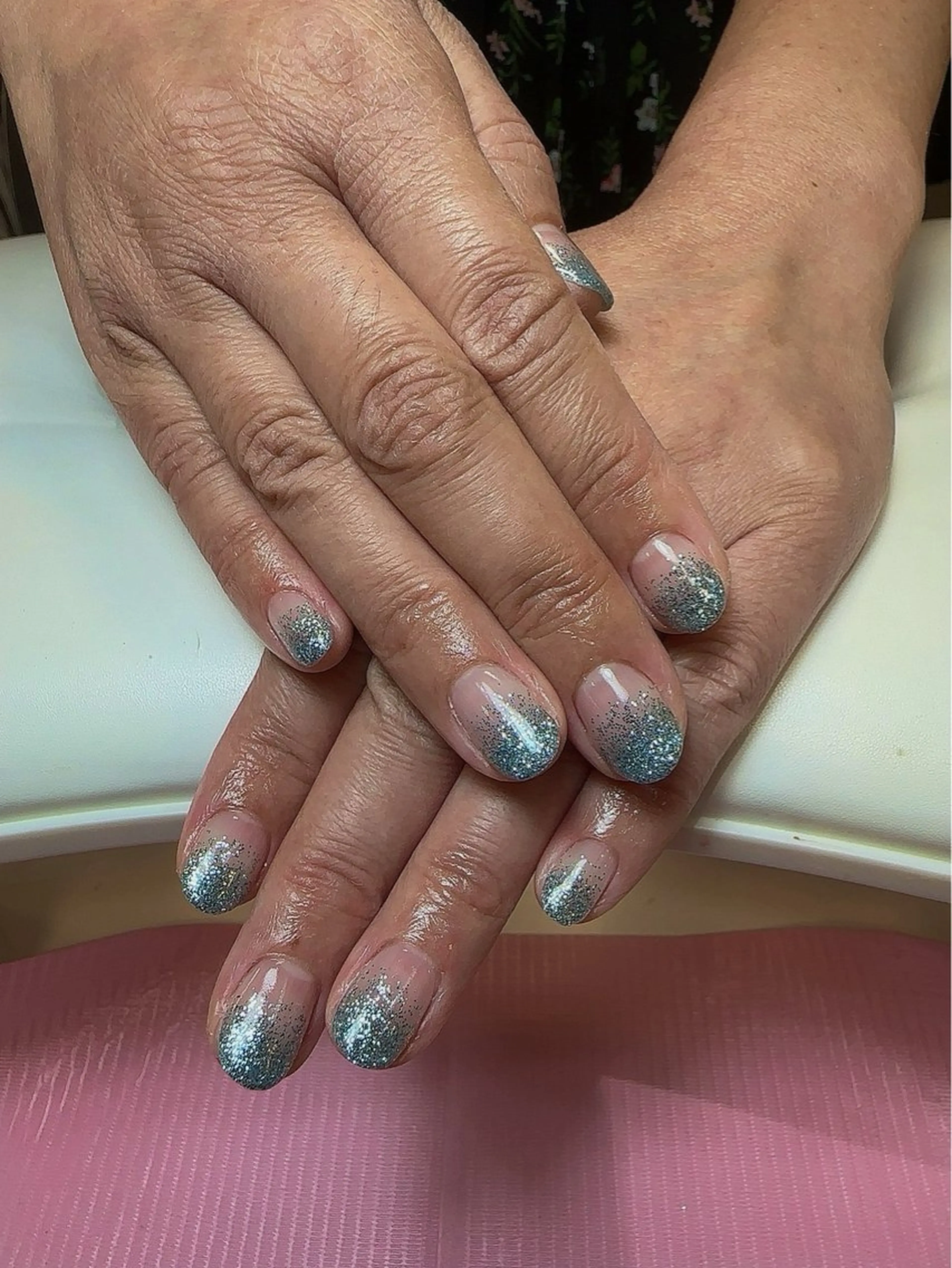 ネイル ラメ(グリッター) ラメグラデーション MARIENAILS 大和田のネイルデザイン
