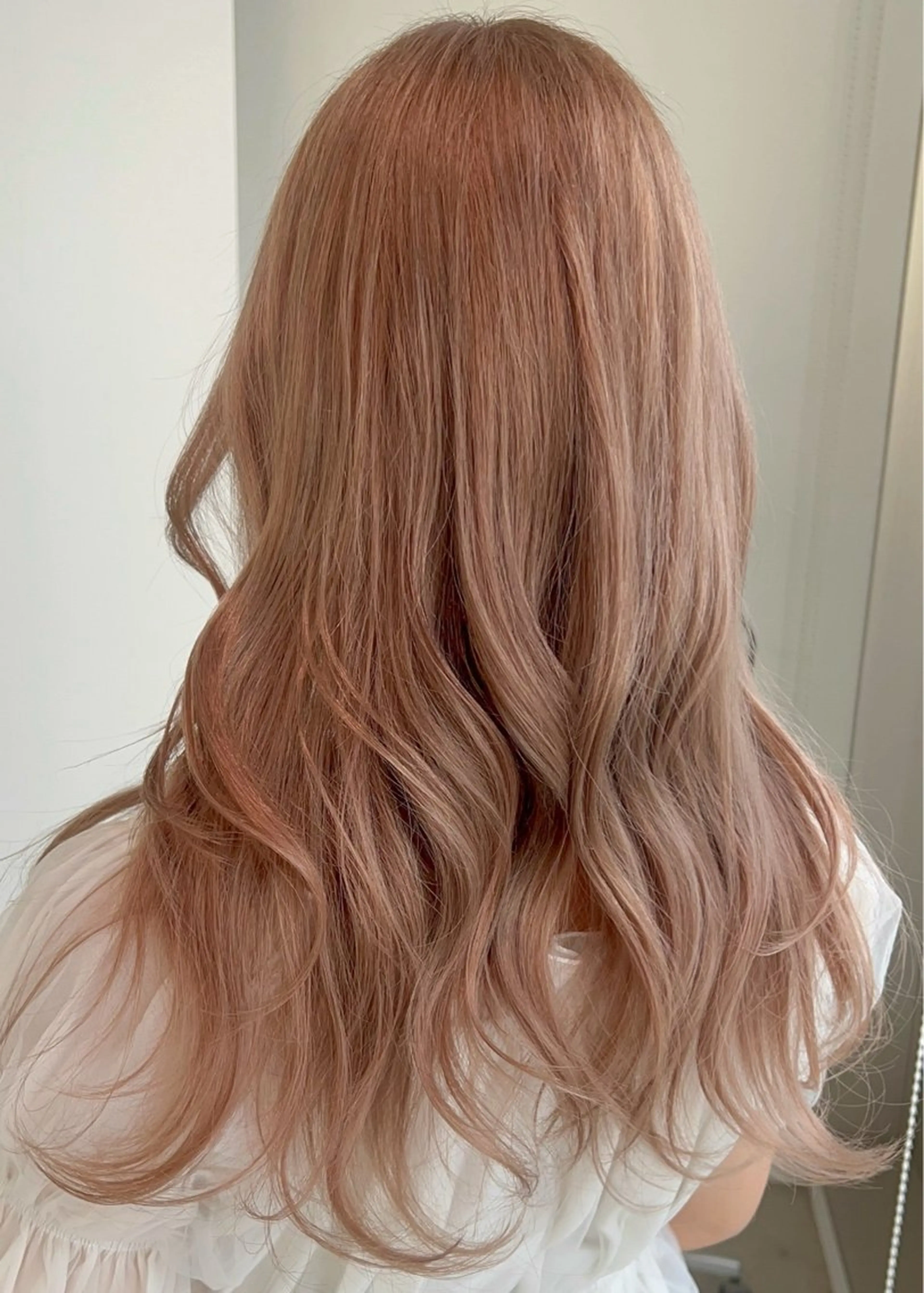 ロング カラー ヘアカラー トリートメント 艶ハイトーン‪‪🔆 ️️️安座間 希のヘアスタイル