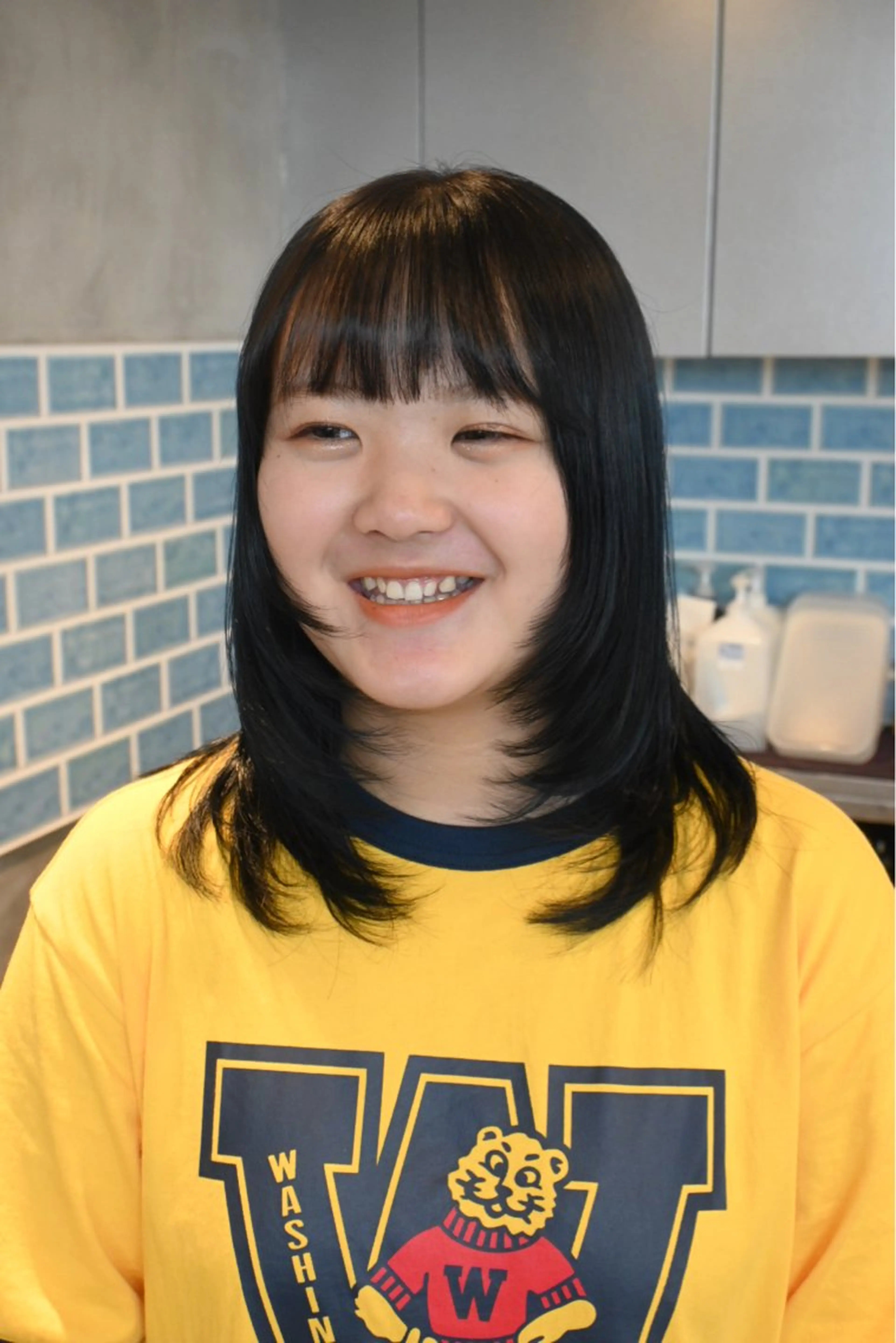 ミディアム ヘアカラー 🫧ほのか /透明感カラー🫧のヘアスタイル