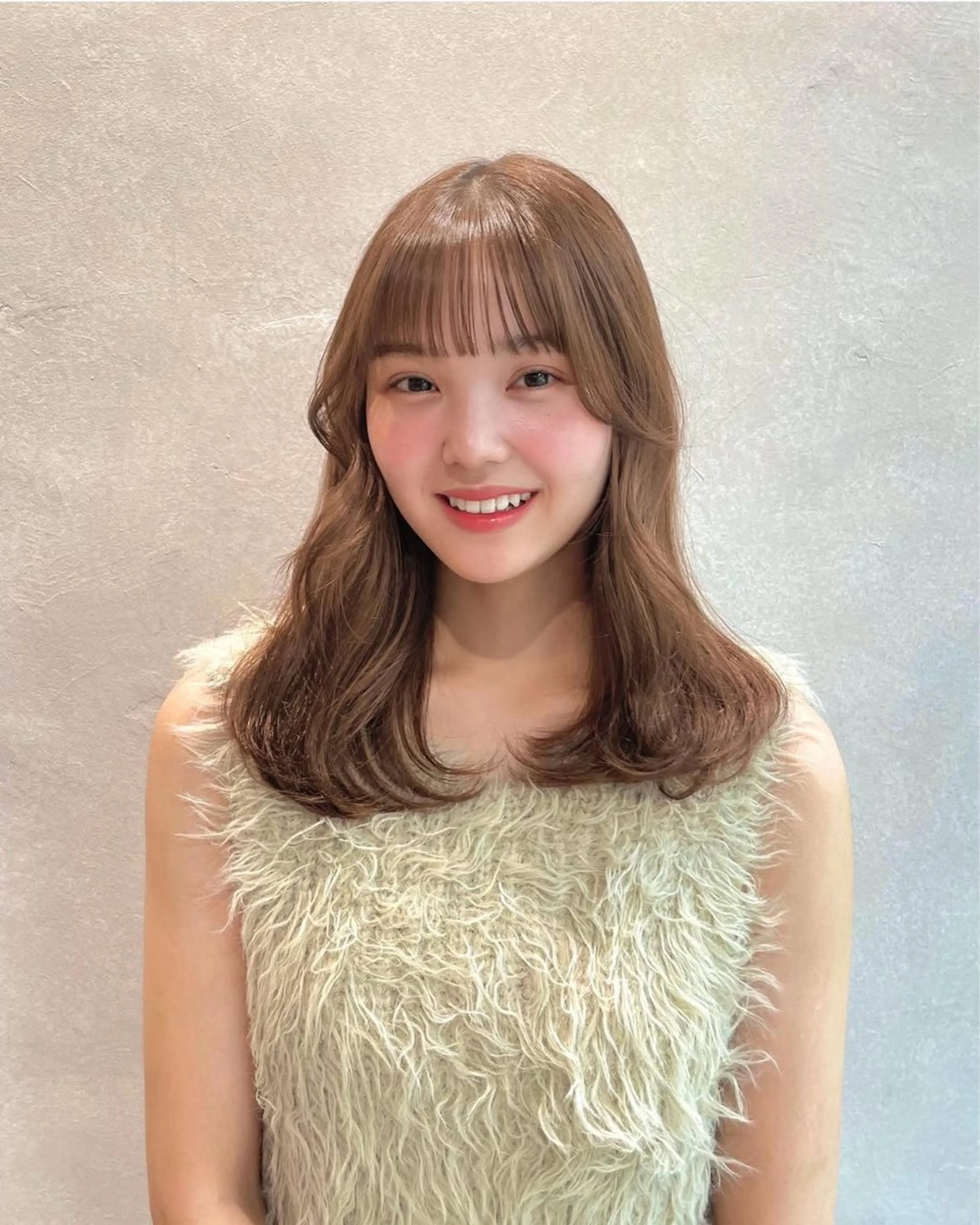 セミロング 透明感カラー🎨 たくまのヘアスタイル