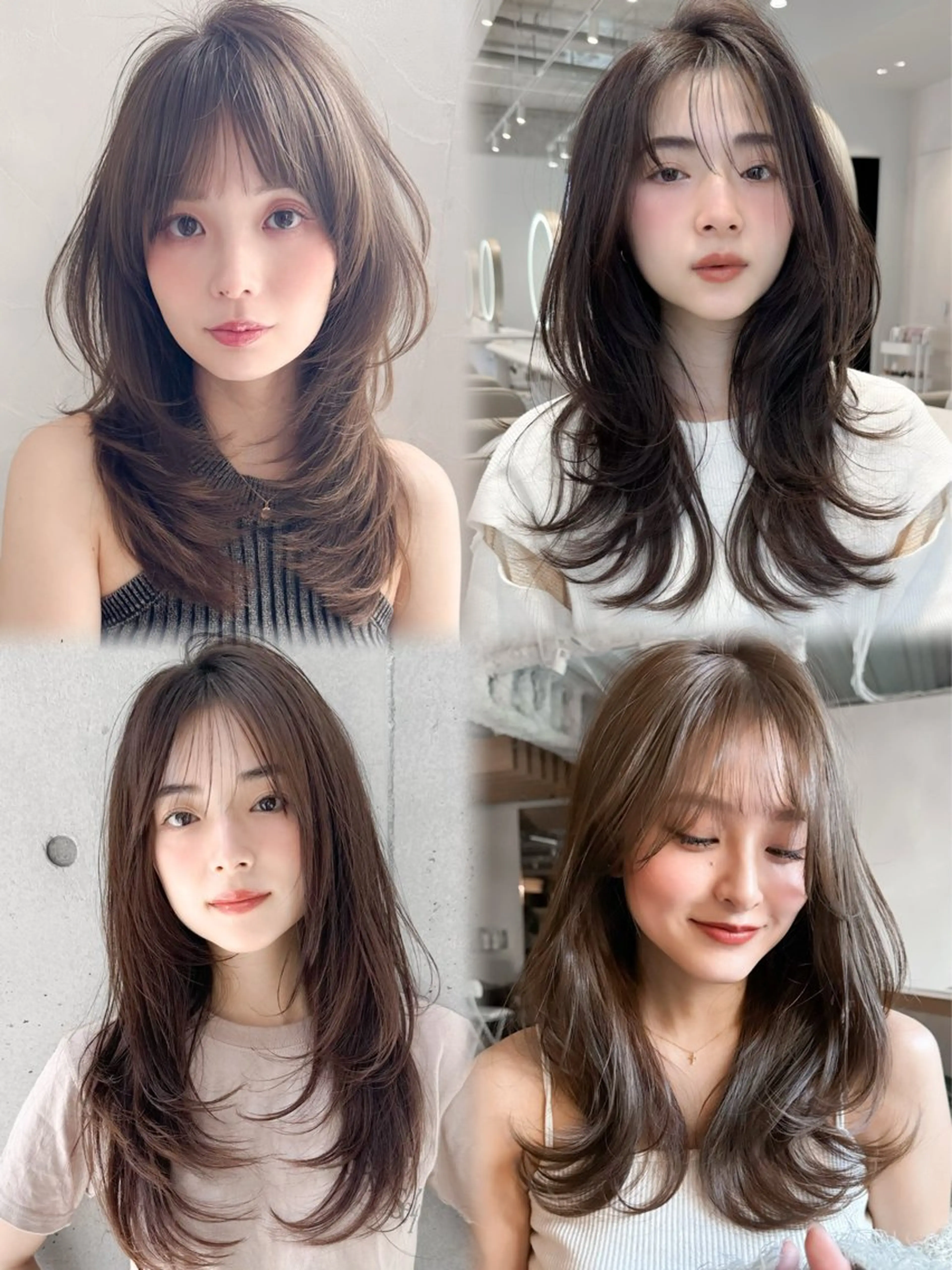 【撮影OK】平日21:30~✨レイヤーカット＋透明感カラー＋うる艶トリートメント⭐️の写真