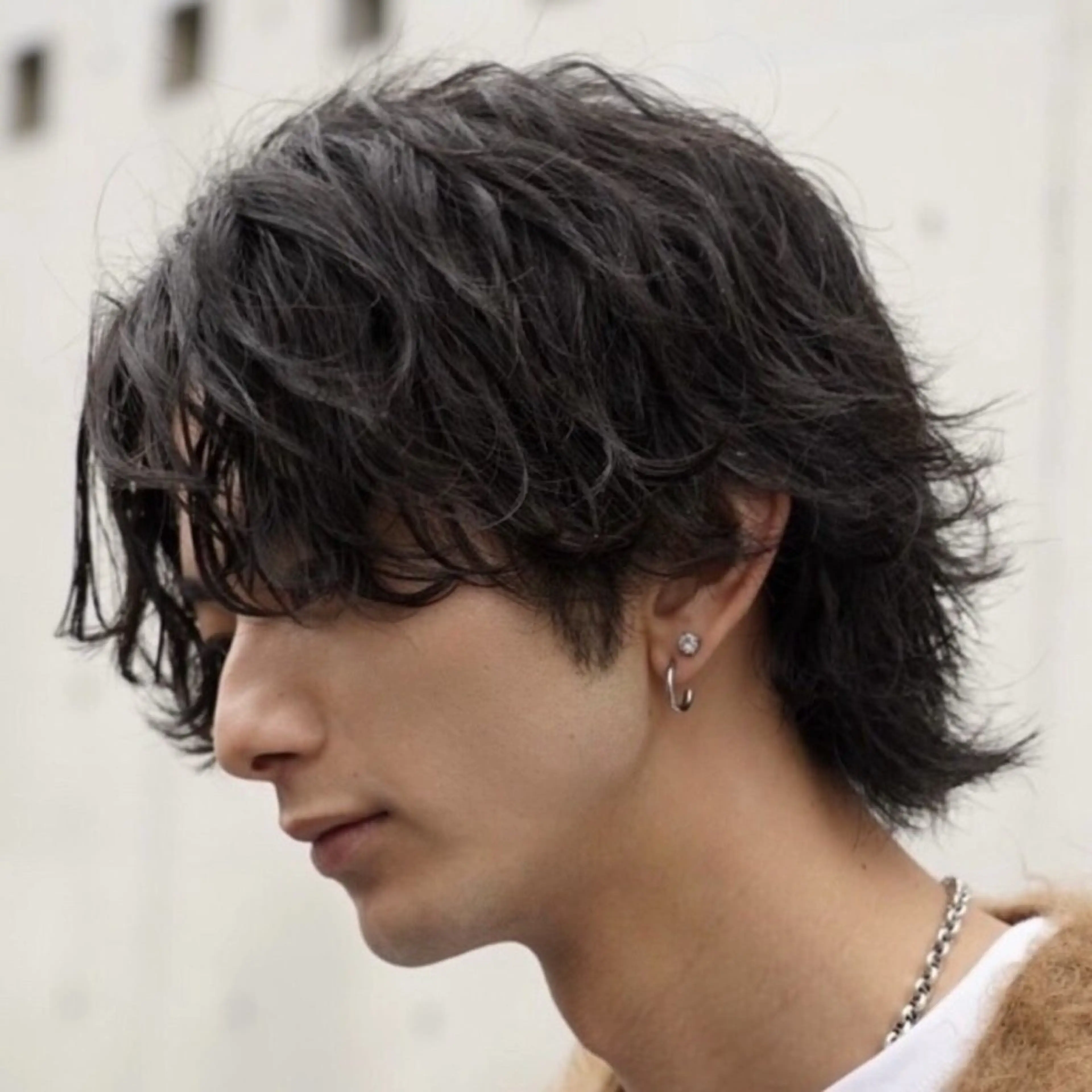 ショート パーマ メンズ メンズパーマ スパイラルパーマ カット パーマ 楽斗/メンズパーマ /シャドウパーマのヘアスタイル