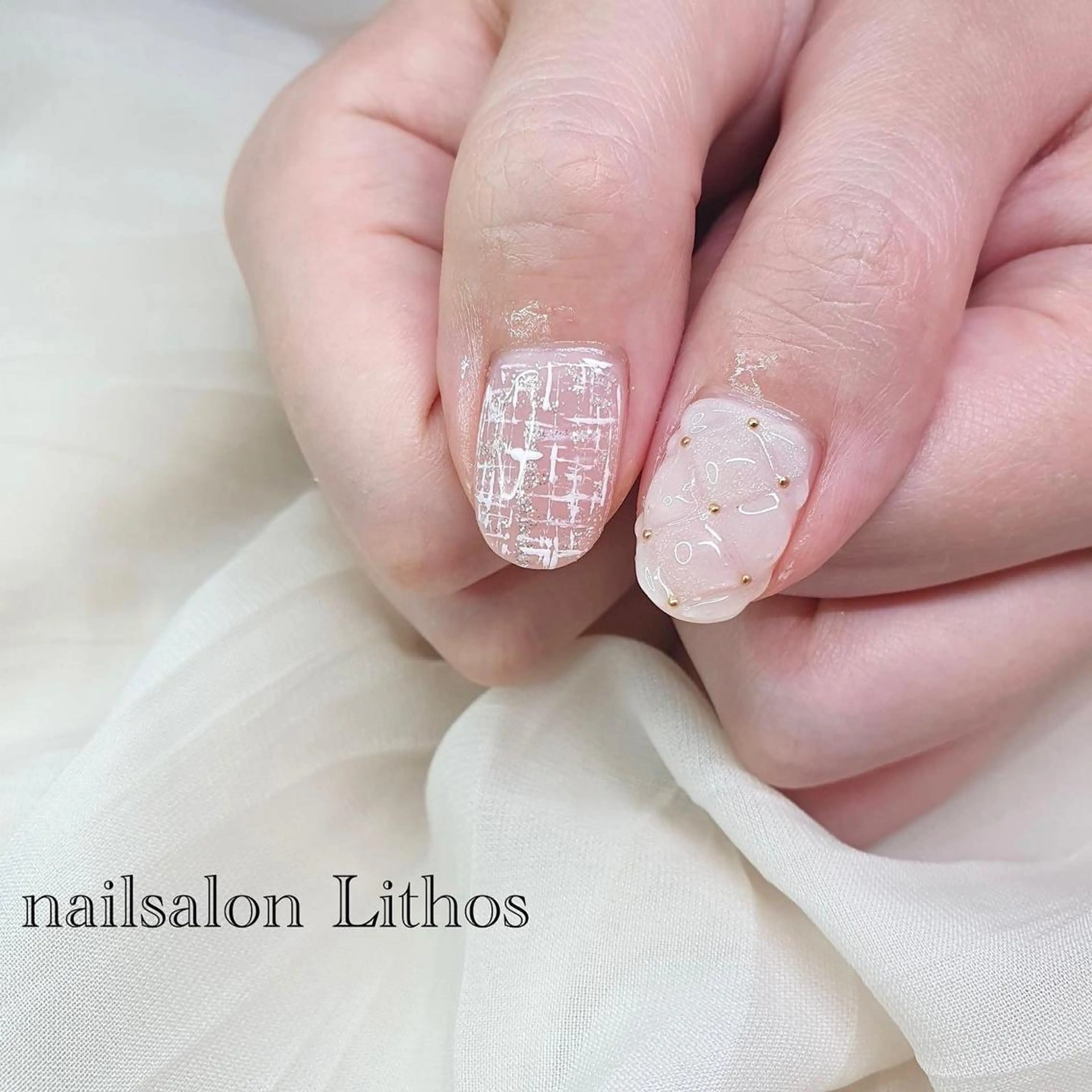 ネイル ハンドネイル nailsalon Lithos所属・nailsalon Recontreのネイルデザイン