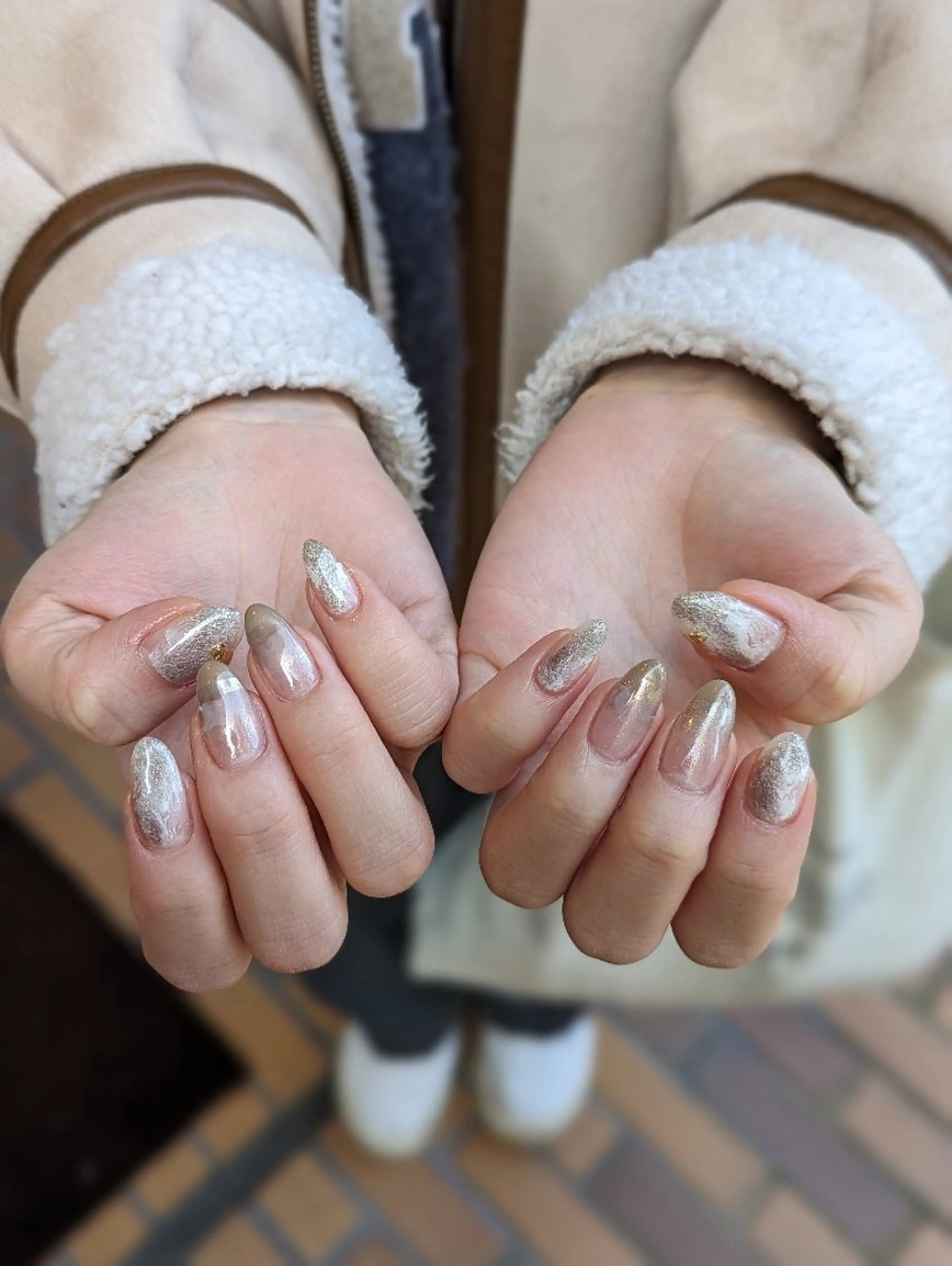 ネイル シンプルネイル 本村 れいみのネイルデザイン